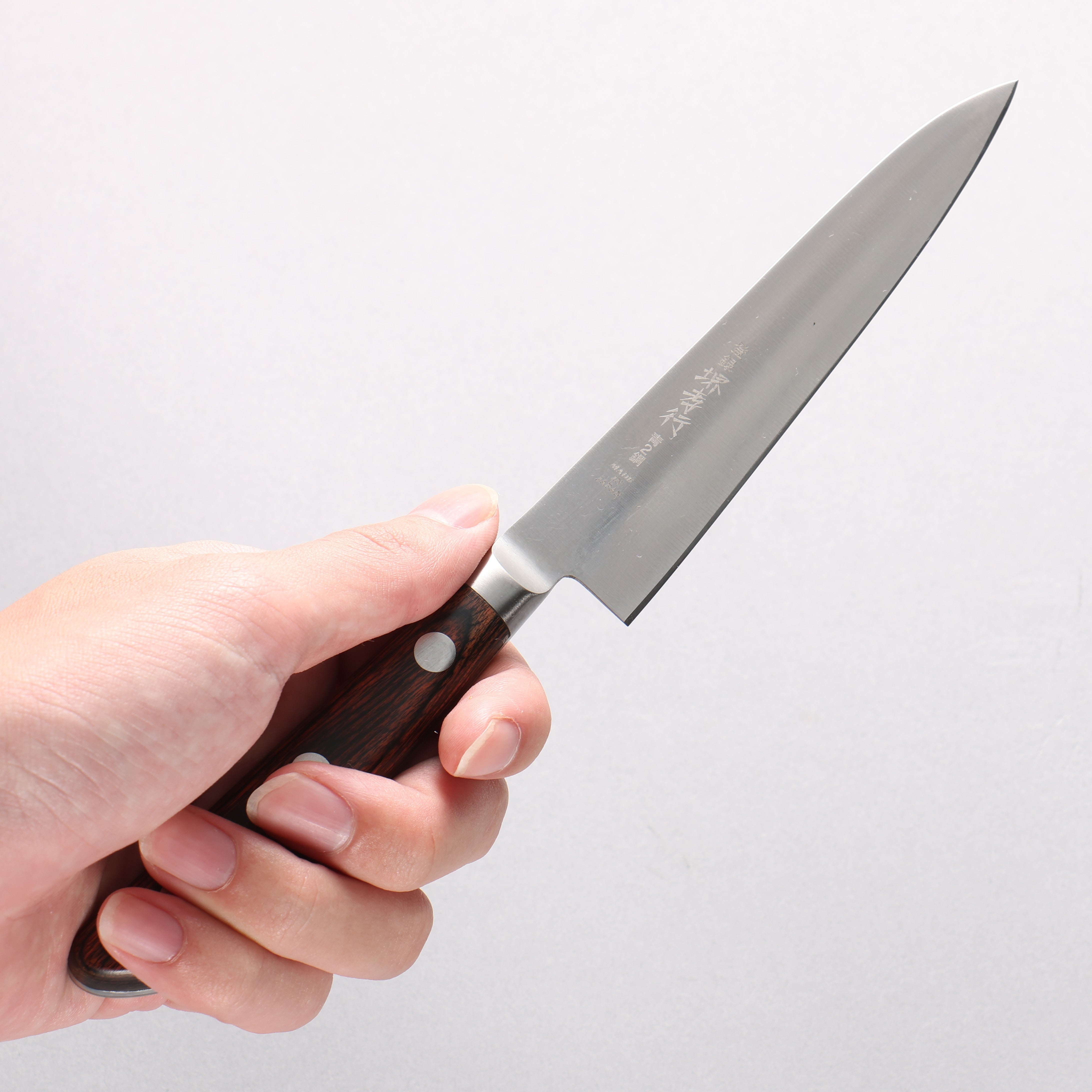 Sakai Takayuki Blue Steel No.2 Honyaki Petty-Utility - Japanny - Best Japanese Knife