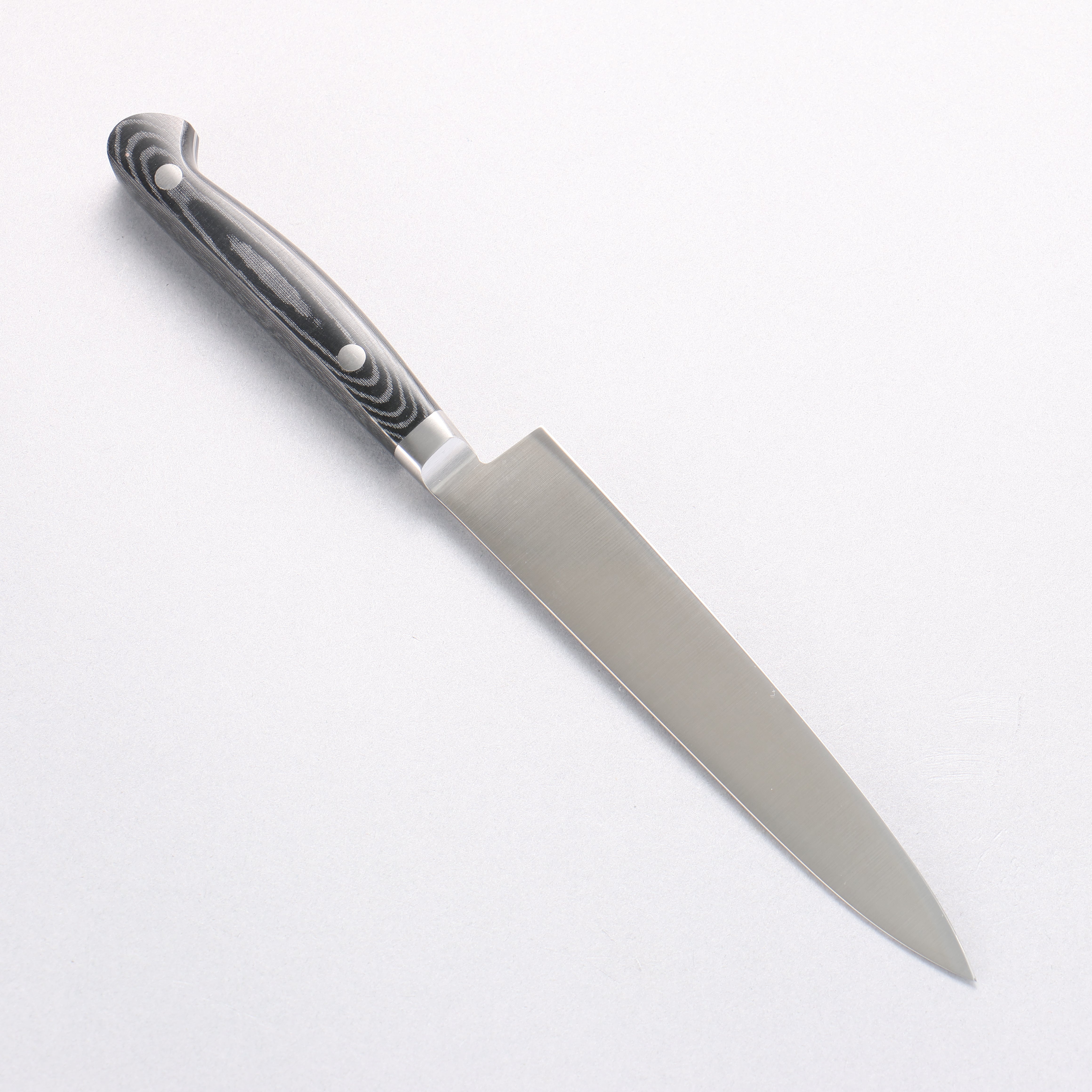 Sakai Takayuki Grand Chef Grand Chef Swedish Steel-stn Petty-Utility 150mm Black Micarta Handle - Japanny - Best Japanese Knife