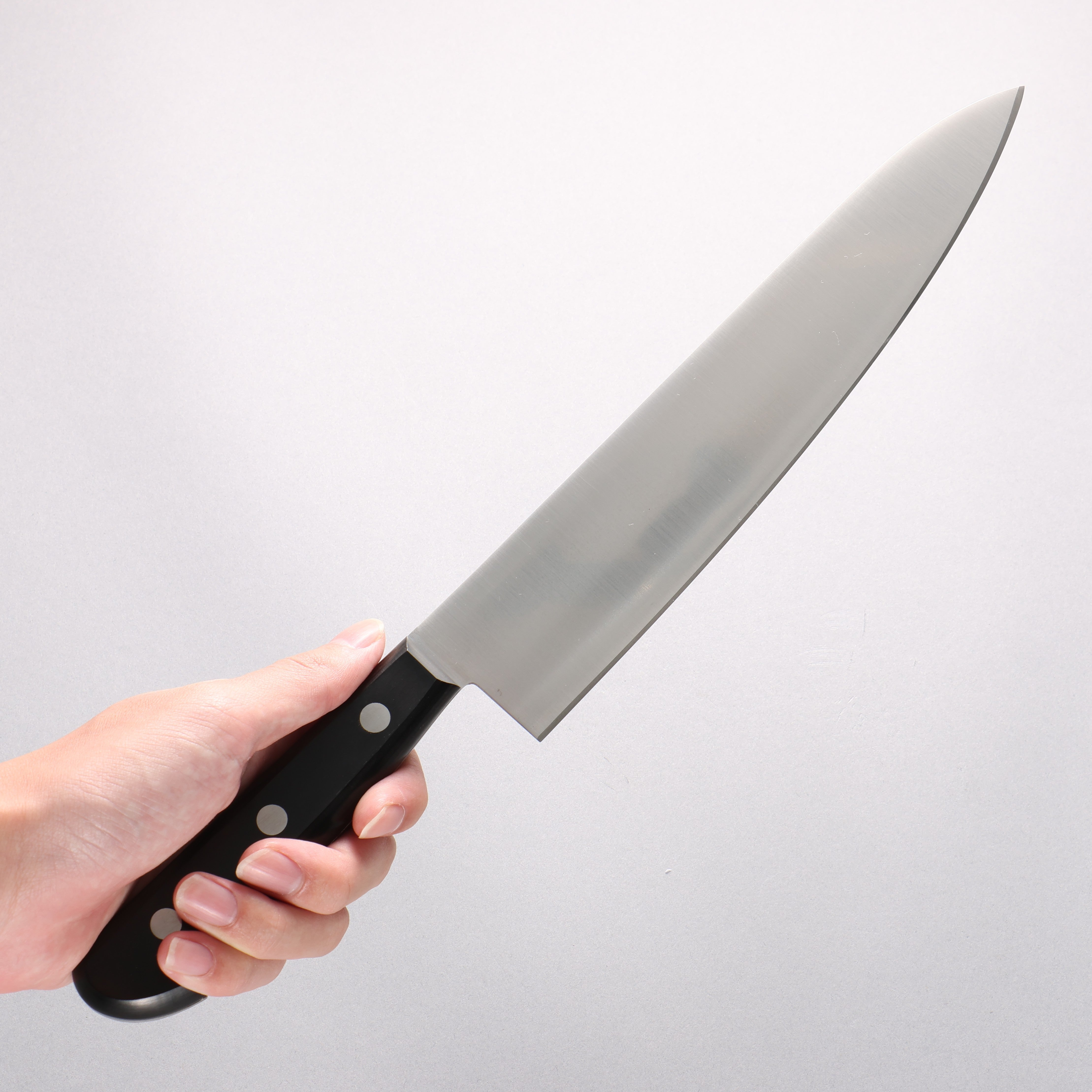 Sakai Takayuki Grand Chef Swedish Steel-stn Gyuto 240mm Black Pakka wood Handle - Japanny - Best Japanese Knife