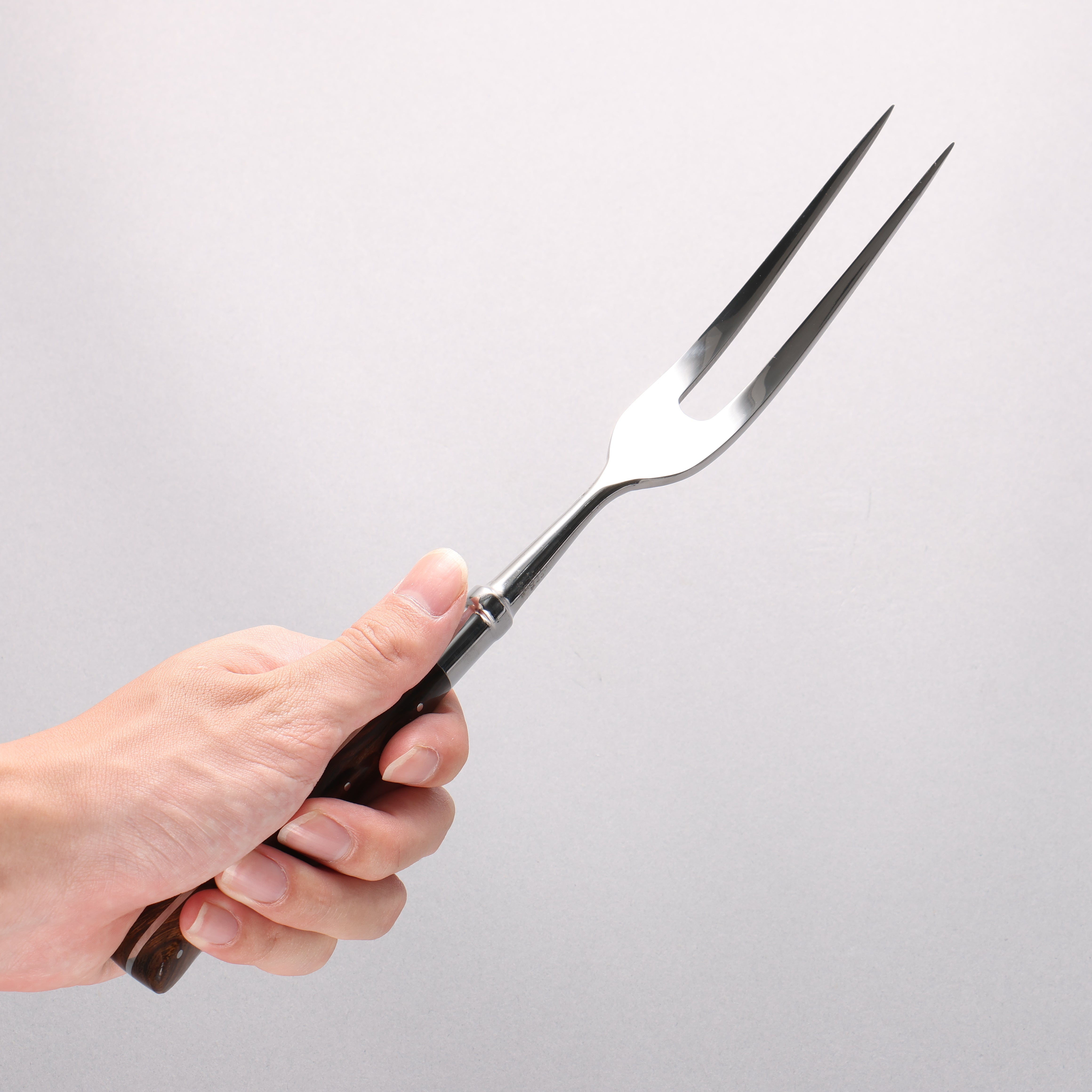 Sakai Takayuki Stainless Steel Carving & Fork Set mm - Japanny - Best Japanese Knife