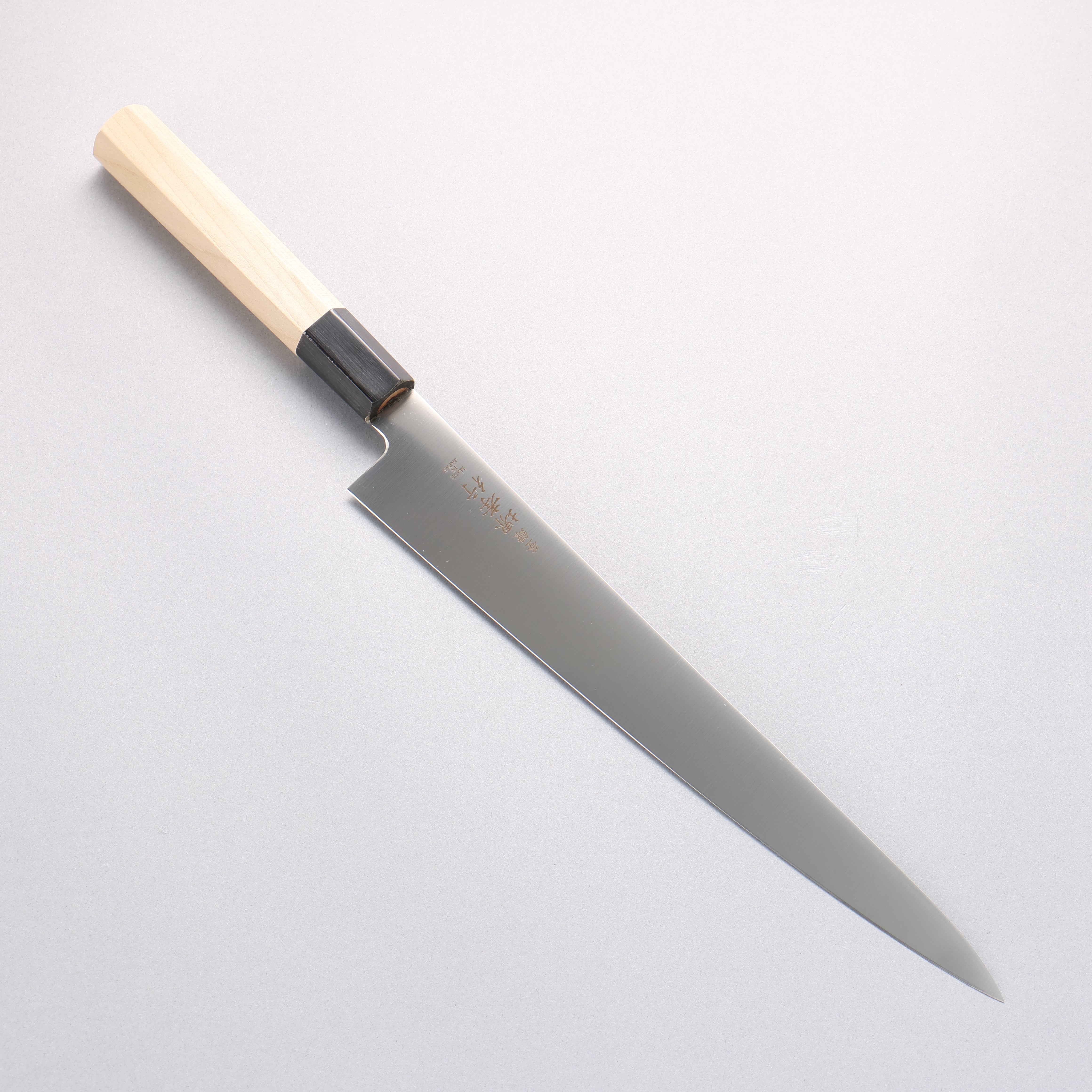 Sakai Takayuki Grand Chef Grand Chef Swedish Steel-stn Sujihiki 240mm Magnolia Handle - Japanny - Best Japanese Knife