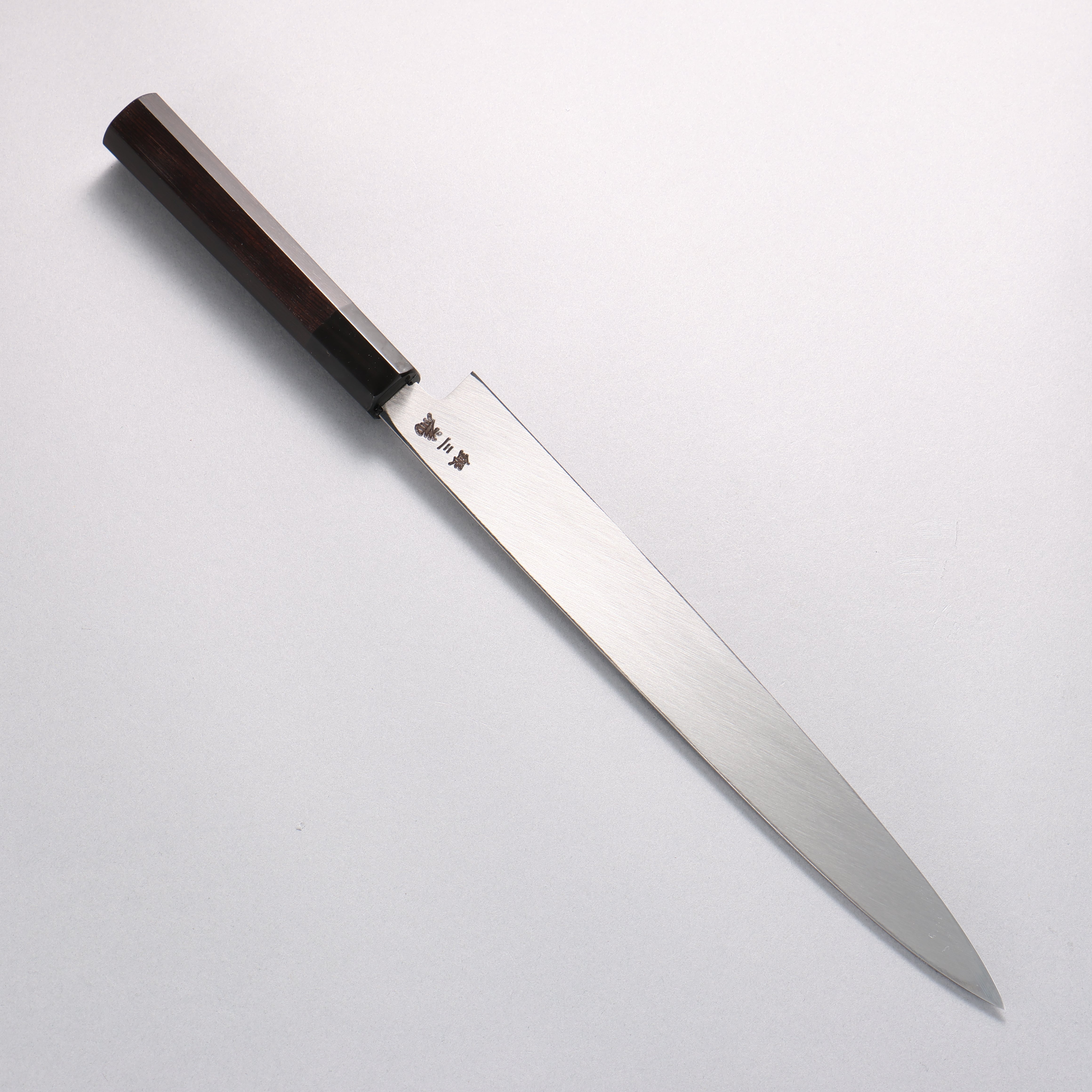 Sakai Takayuki Silver Steel No.3 Yanagiba 270mm Ebony Wood (ferrule: Black Water Buffalo Horn) Handle - Japanny - Best Japanese Knife