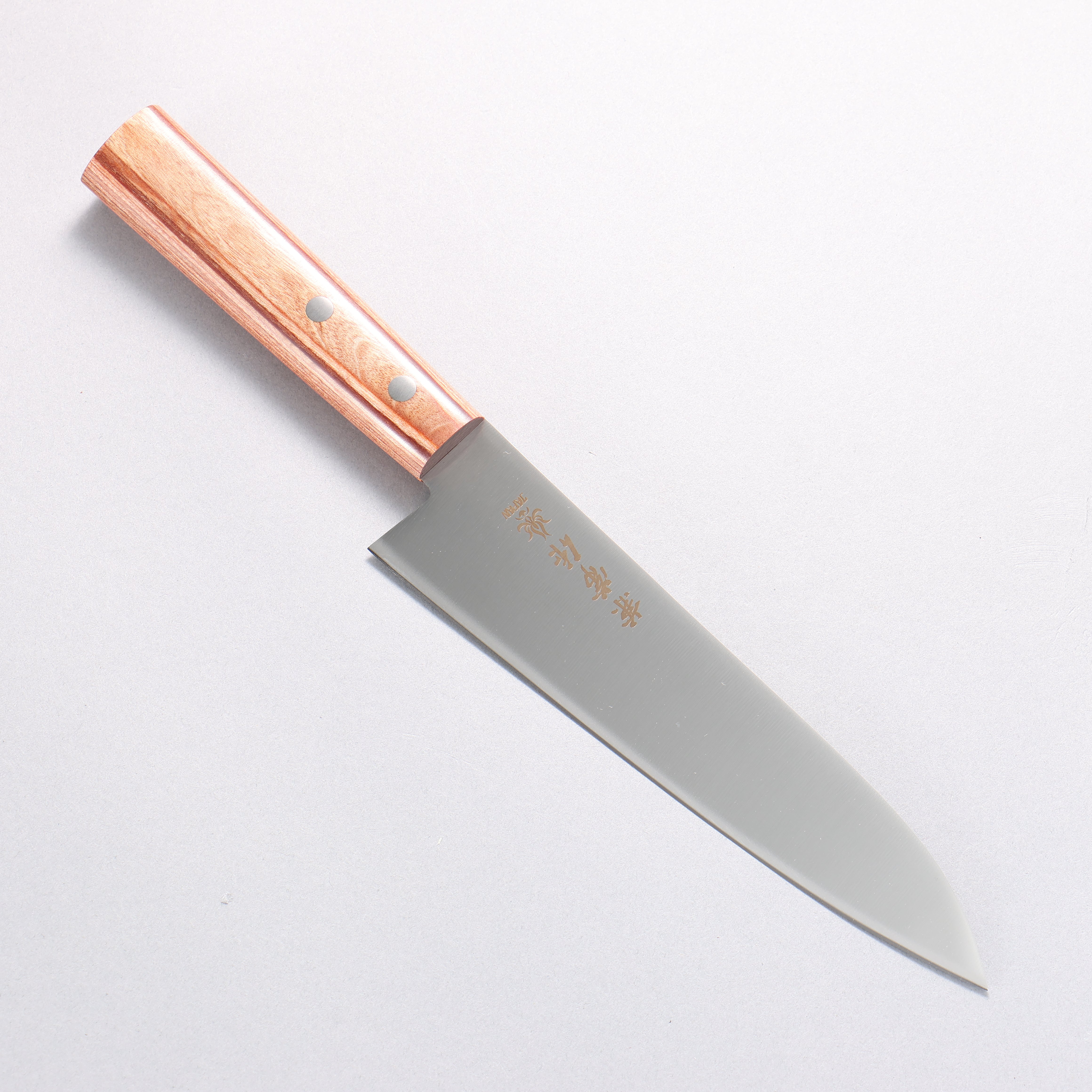 Kanetsune DSR-1K6 Gyuto 180mm Red Pakka wood Handle - Japanny - Best Japanese Knife