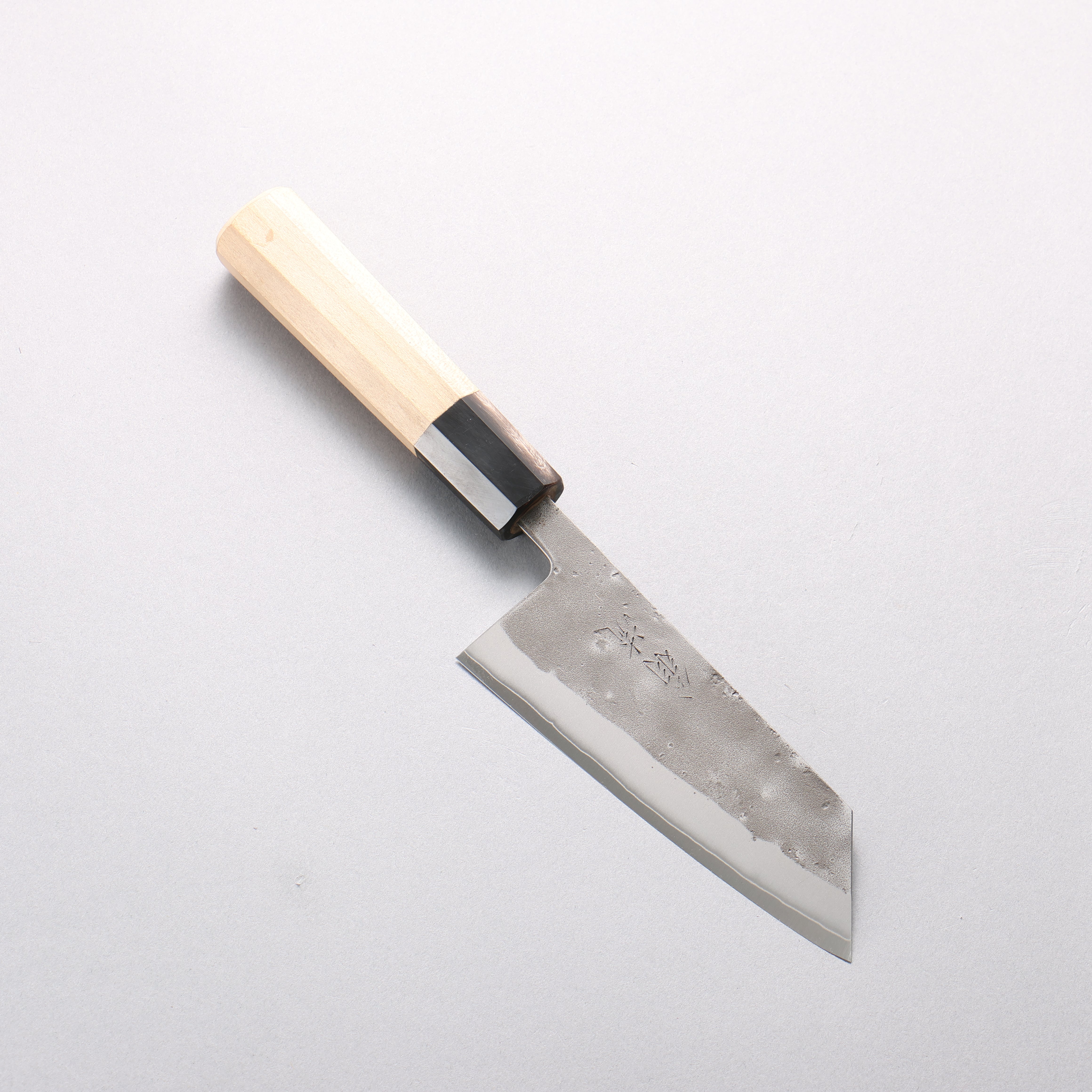 Oul SLD Nashiji Small Bunka 125mm Magnolia Handle - Japanny - Best Japanese Knife