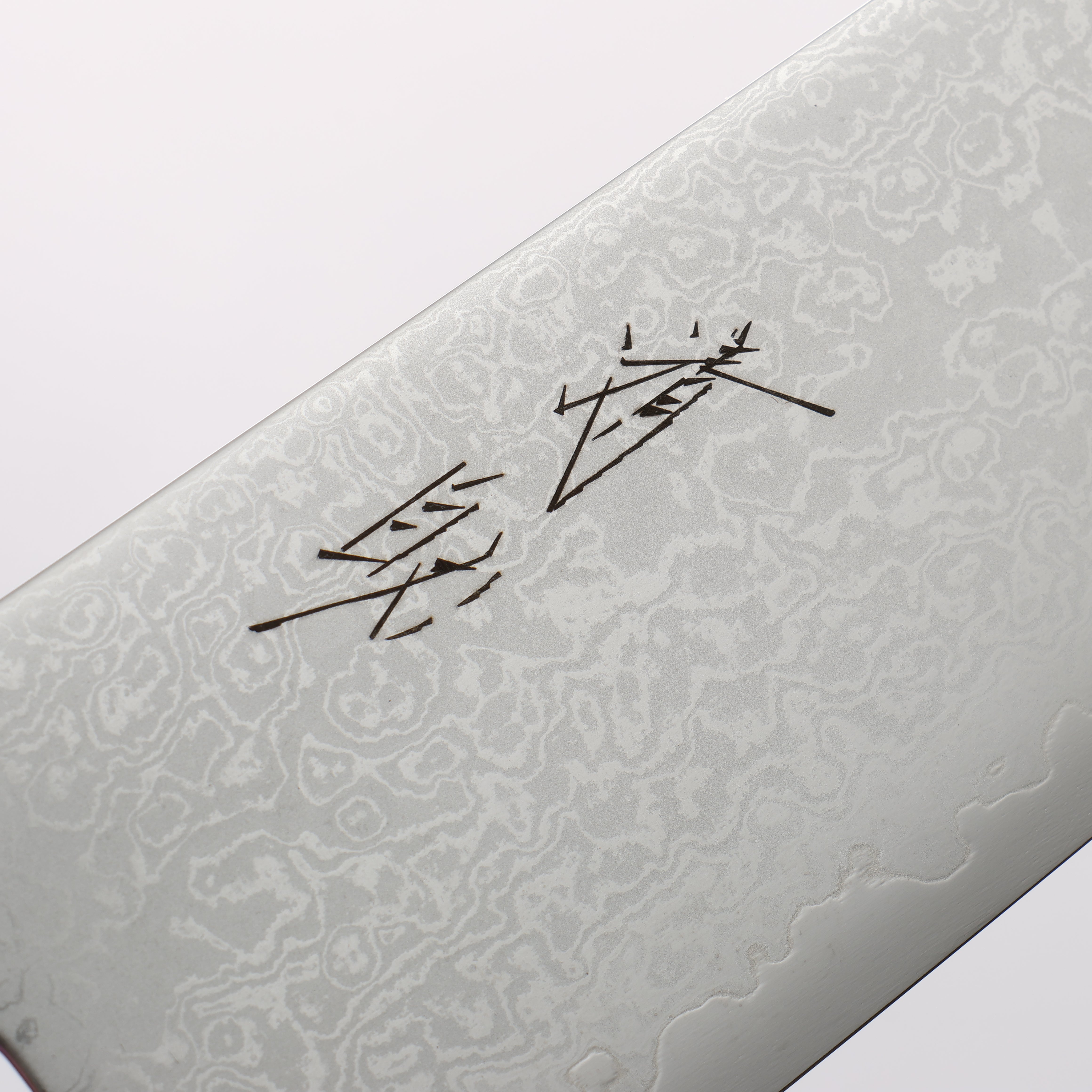 Seisuke VG10 Damascus Kiritsuke Santoku 180mm Burnt Wood Lacquered Handle - Japanny - Best Japanese Knife
