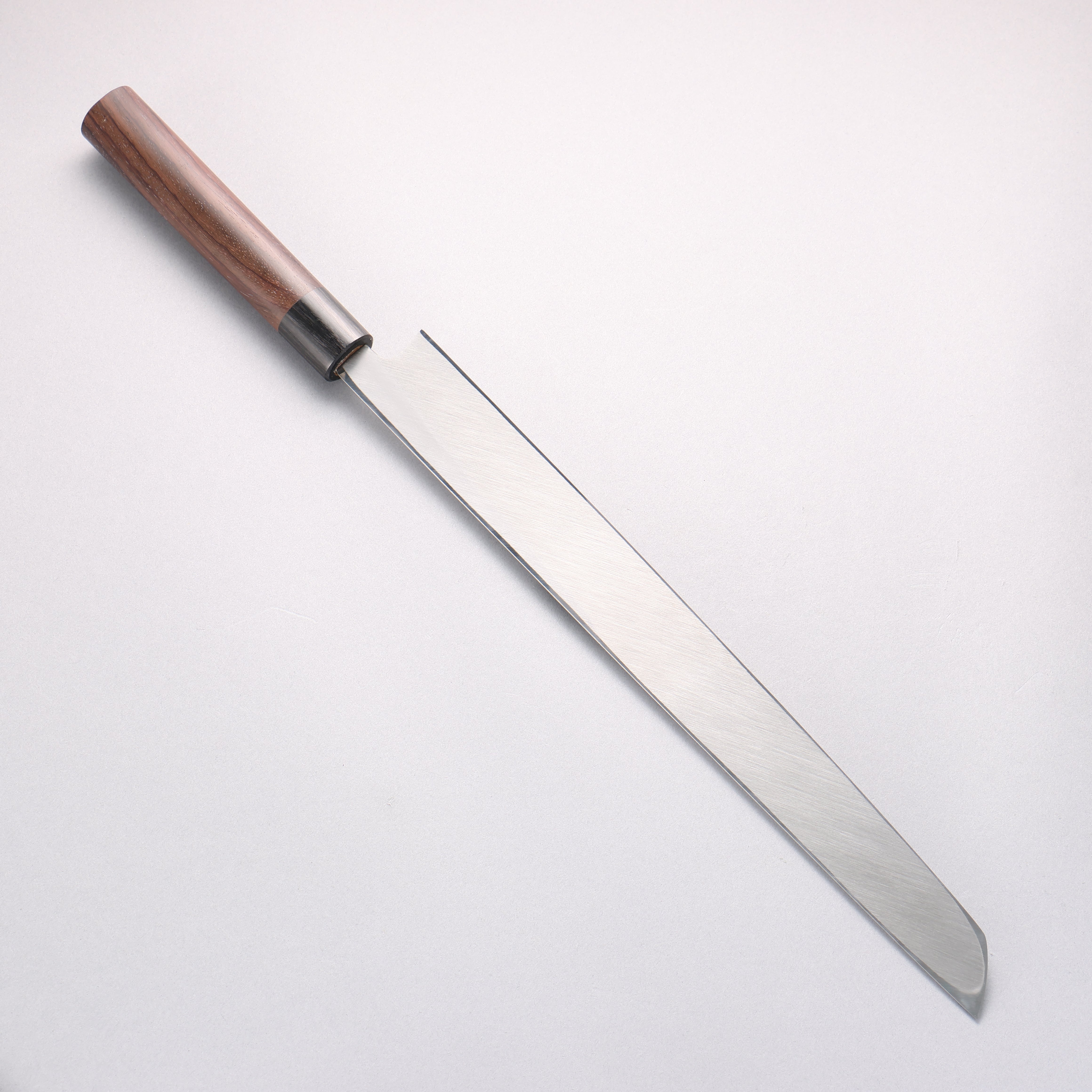 Jikko White Steel No.2 Sakimaru Yanagiba 330mm Shitan Handle - Japanny - Best Japanese Knife