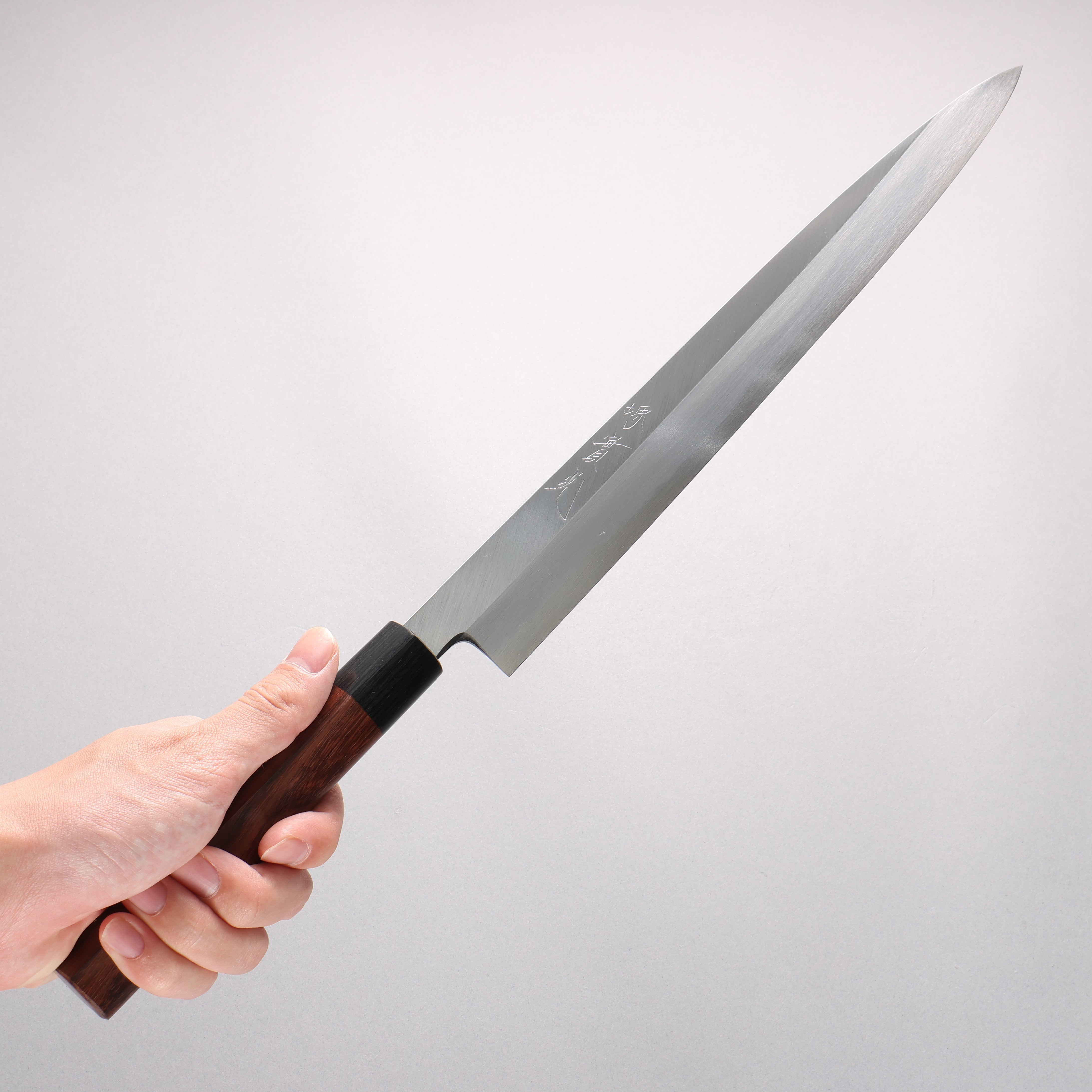 Jikko White Steel No.2 Yanagiba 300mm Shitan Handle - Japanny - Best Japanese Knife
