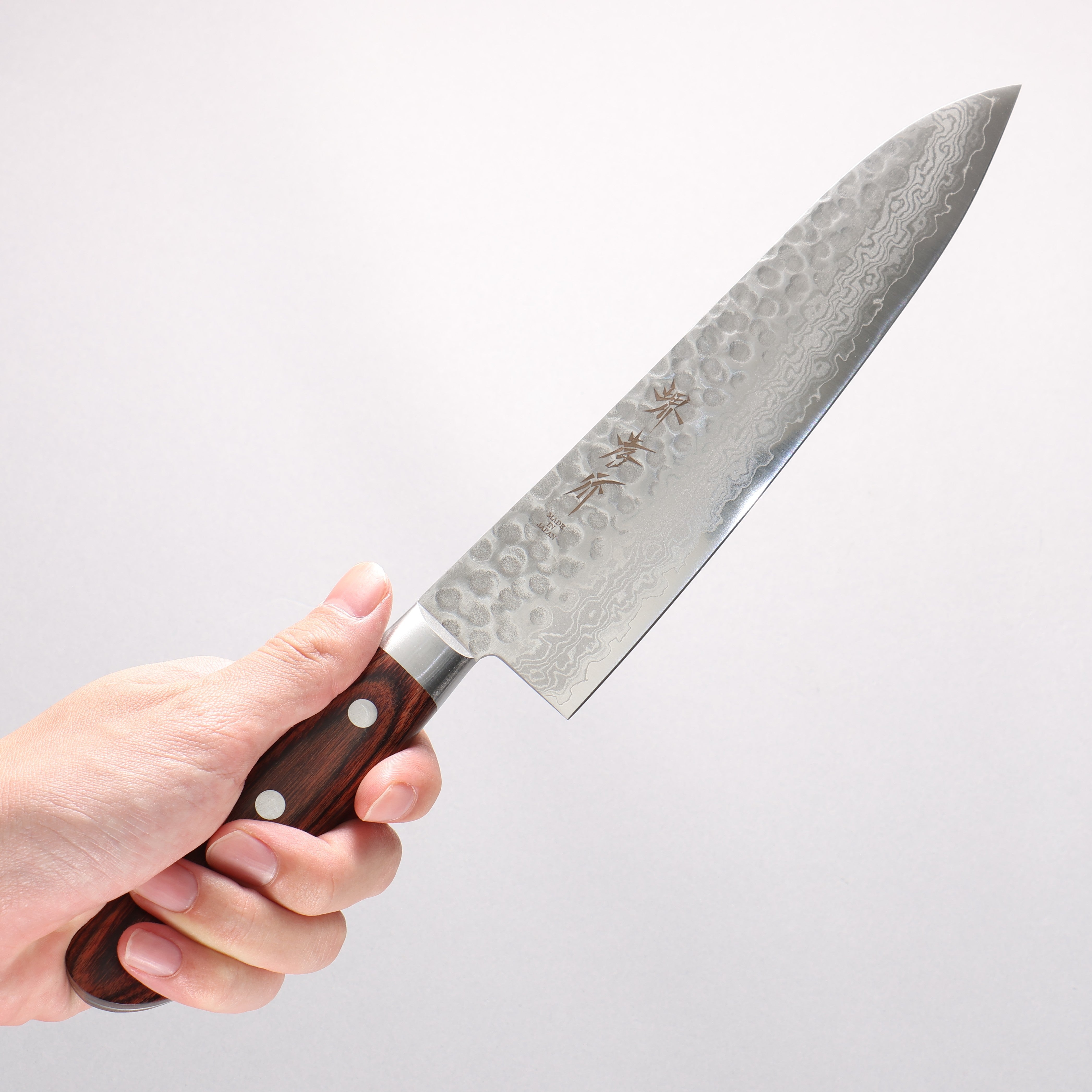 Sakai Takayuki VG10 17 Layer Damascus Gyuto 210mm - Japanny - Best Japanese Knife