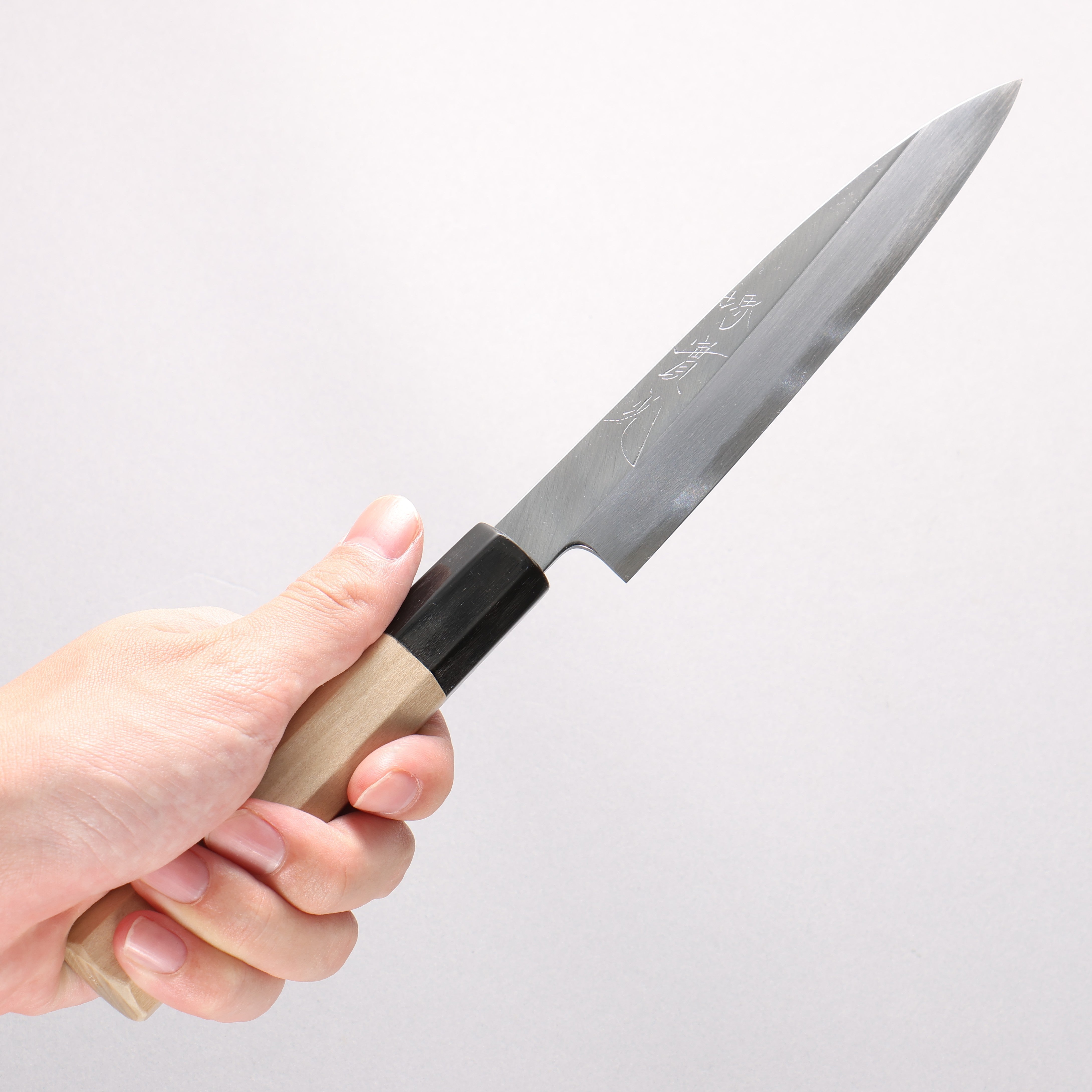 Jikko Arata White Steel No.2 Petty-Utility 150mm Magnolia Handle - Japanny - Best Japanese Knife