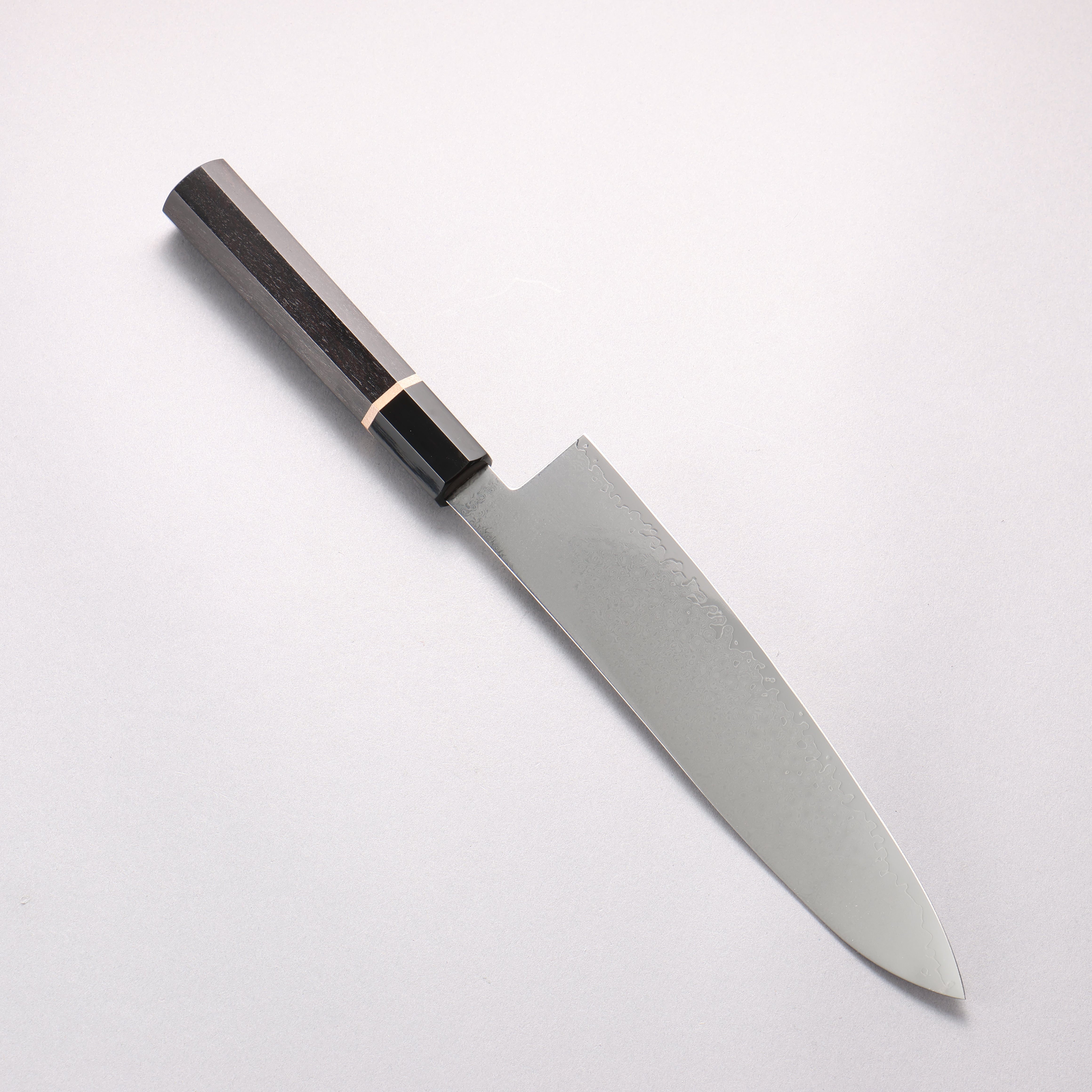 Seisuke VG10 33 Layer Damascus Gyuto 210mm Ebony Wood(With White Ring) Handle - Japanny - Best Japanese Knife