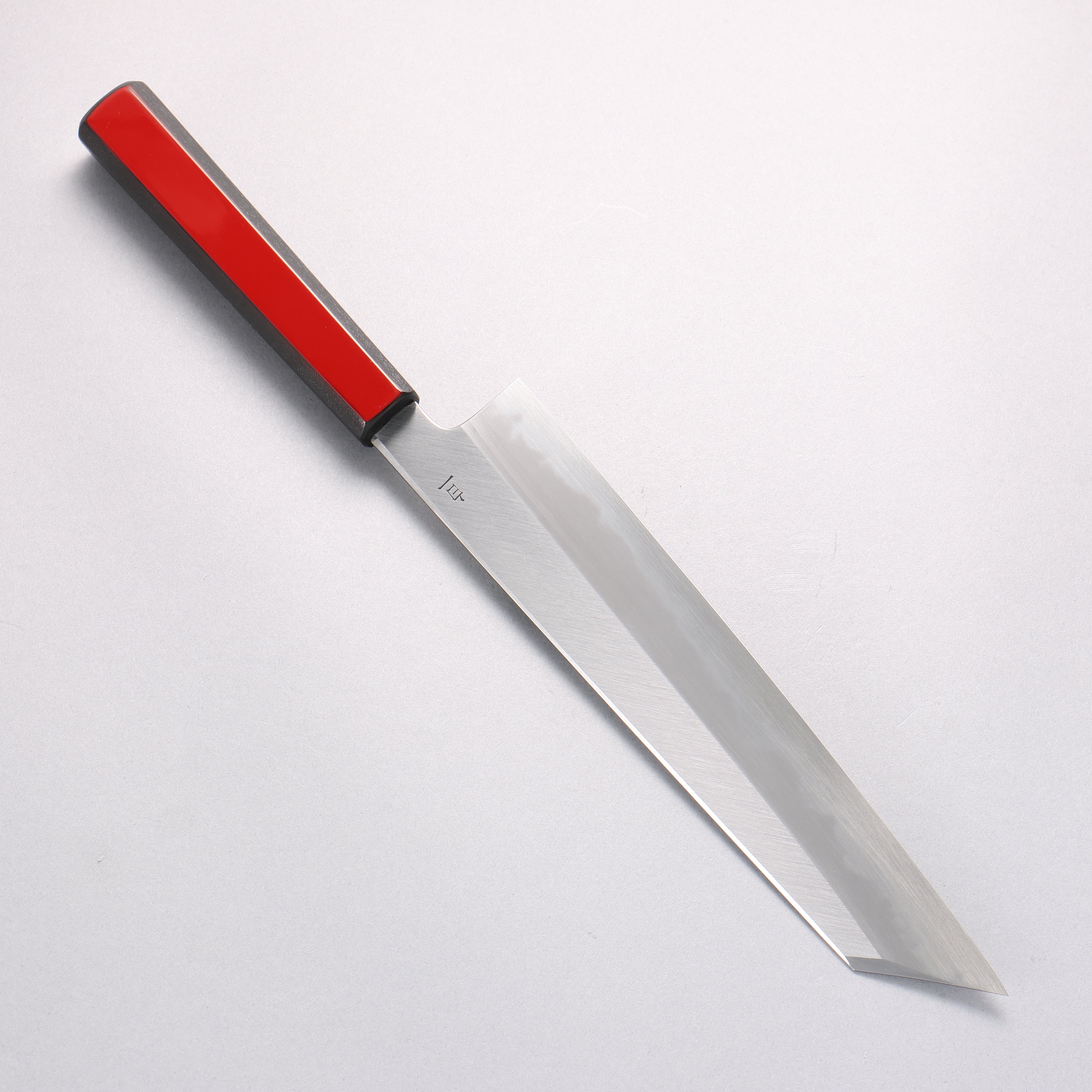 Kagekiyo White Steel No.1 Kiritsuke Gyuto 240mm Akaro Lacquered (Magnolia) Handle - Japanny - Best Japanese Knife