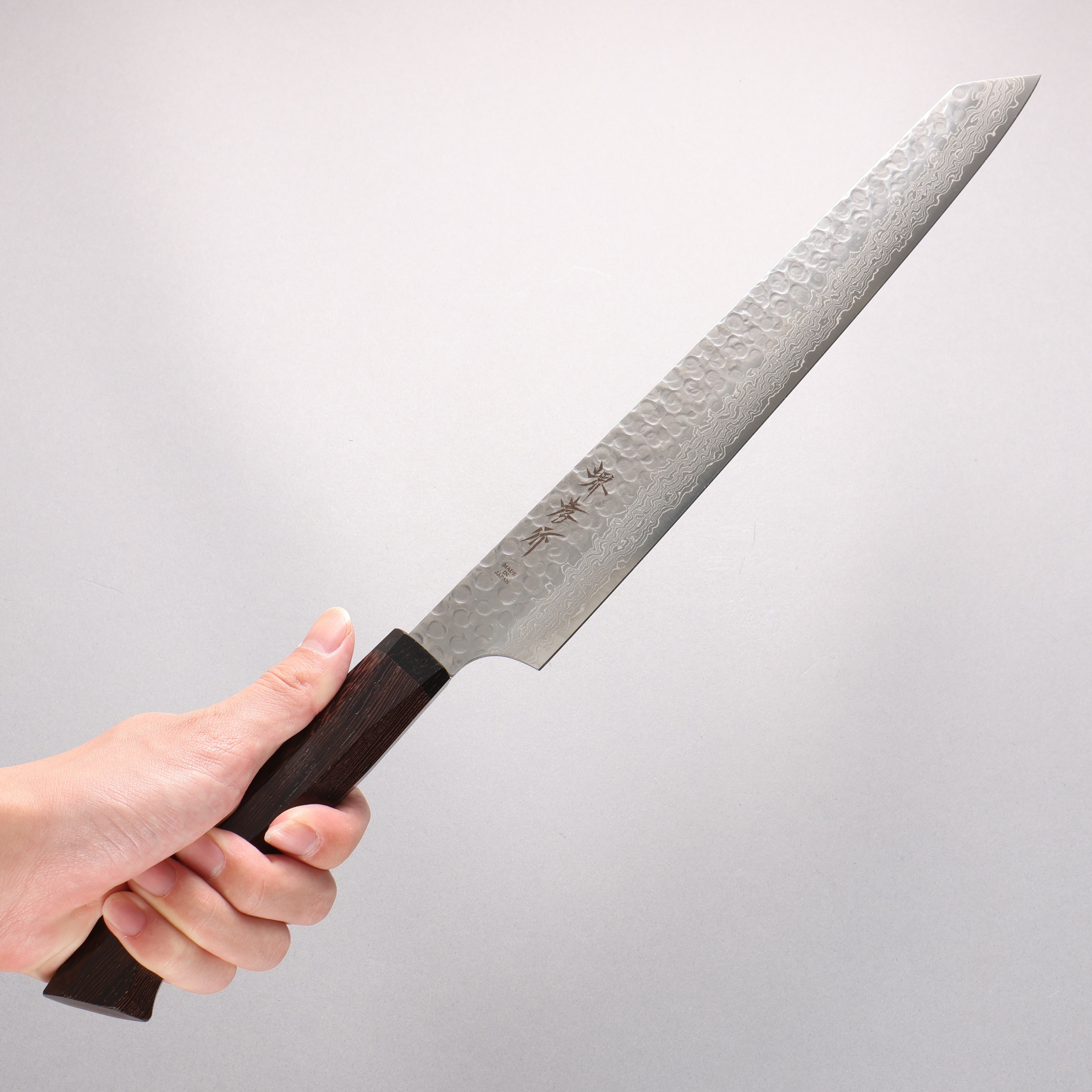 Sakai Takayuki Hien AUS10 45 Layer Damascus Kiritsuke Sujihiki 300mm Wenge Handle - Japanny - Best Japanese Knife
