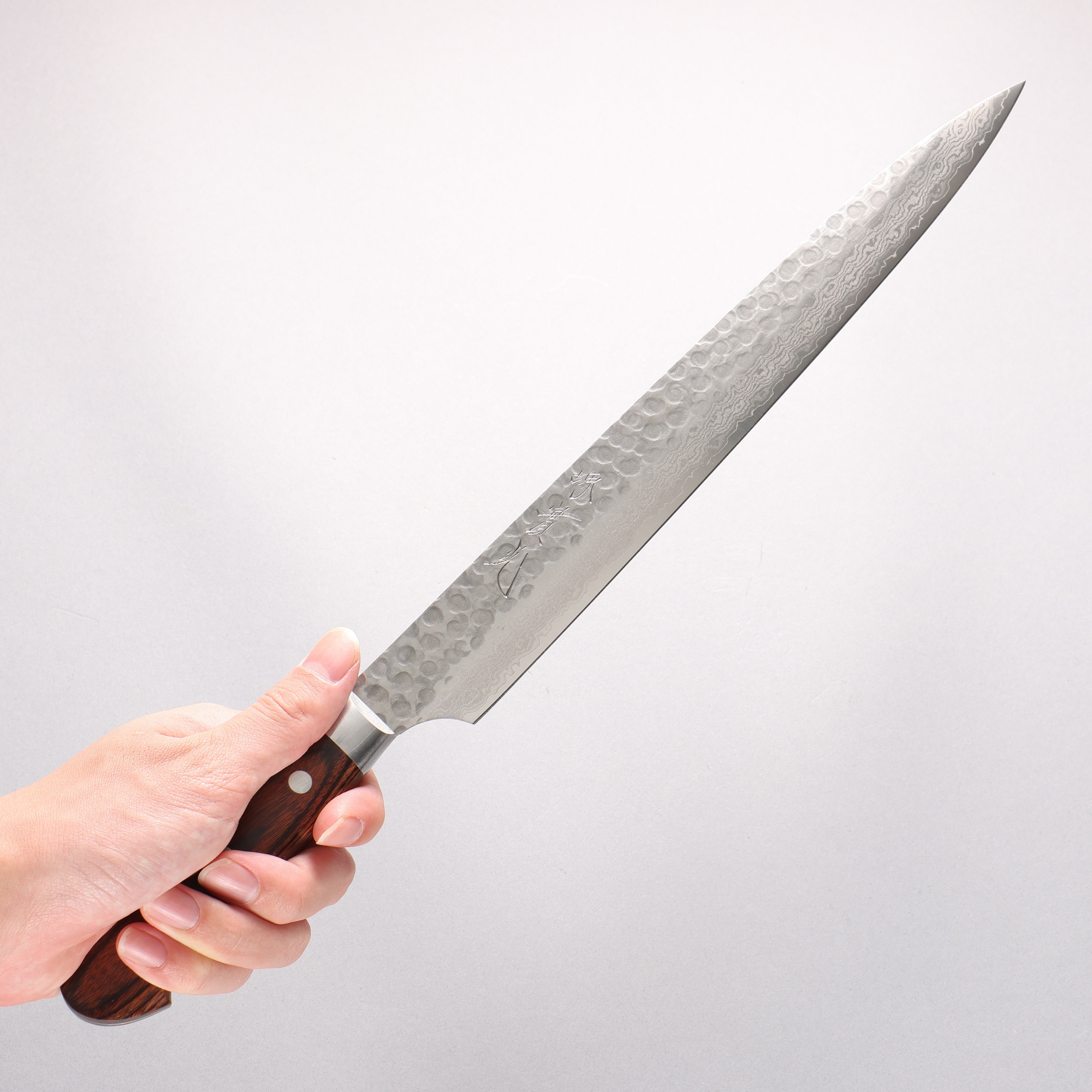 Jikko VG10 17 Layer Yanagiba 300mm Mahogany Handle - Japanny - Best Japanese Knife