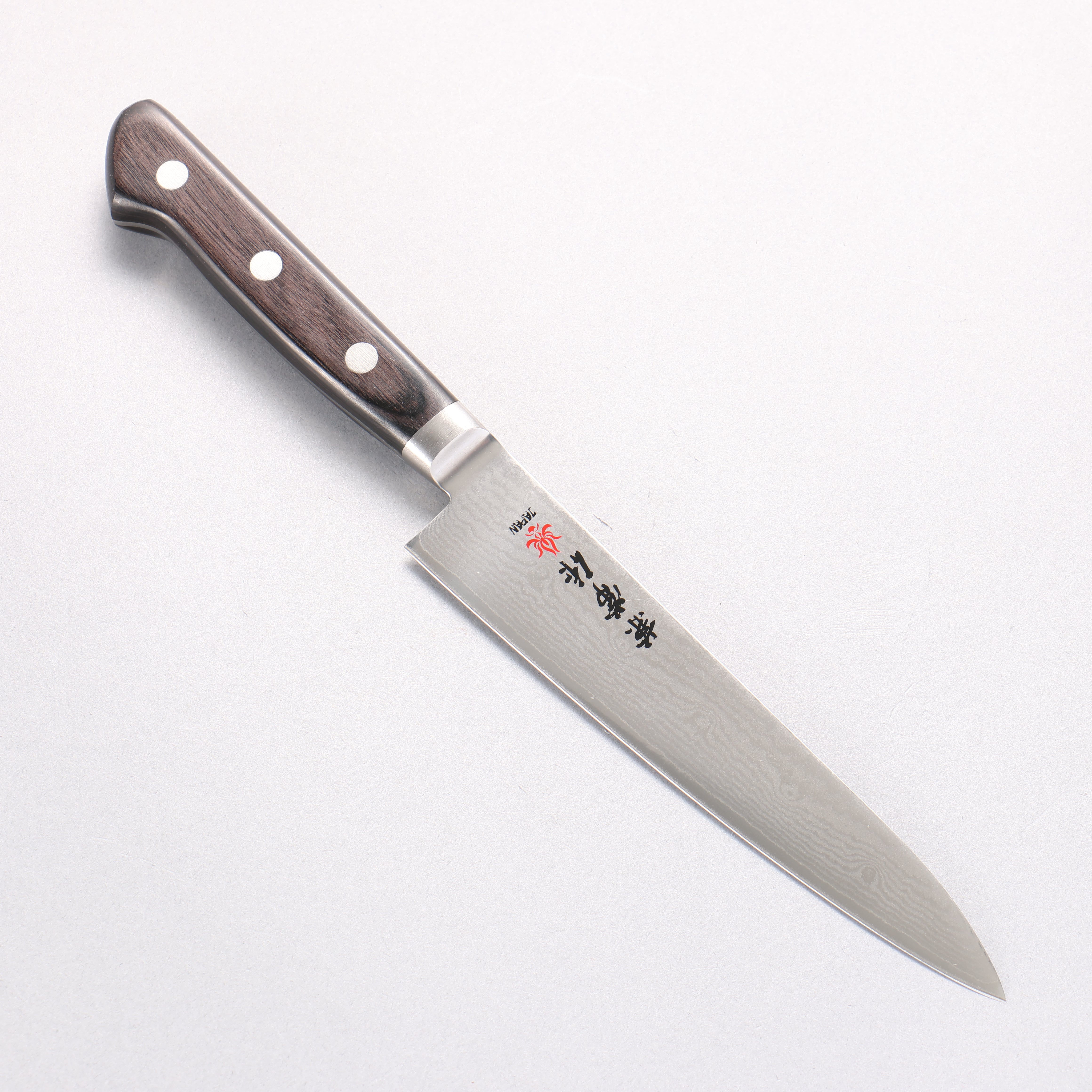Kanetsune VG10 33 Layer Damascus Petty-Utility 150mm Pakka wood Handle - Japanny - Best Japanese Knife