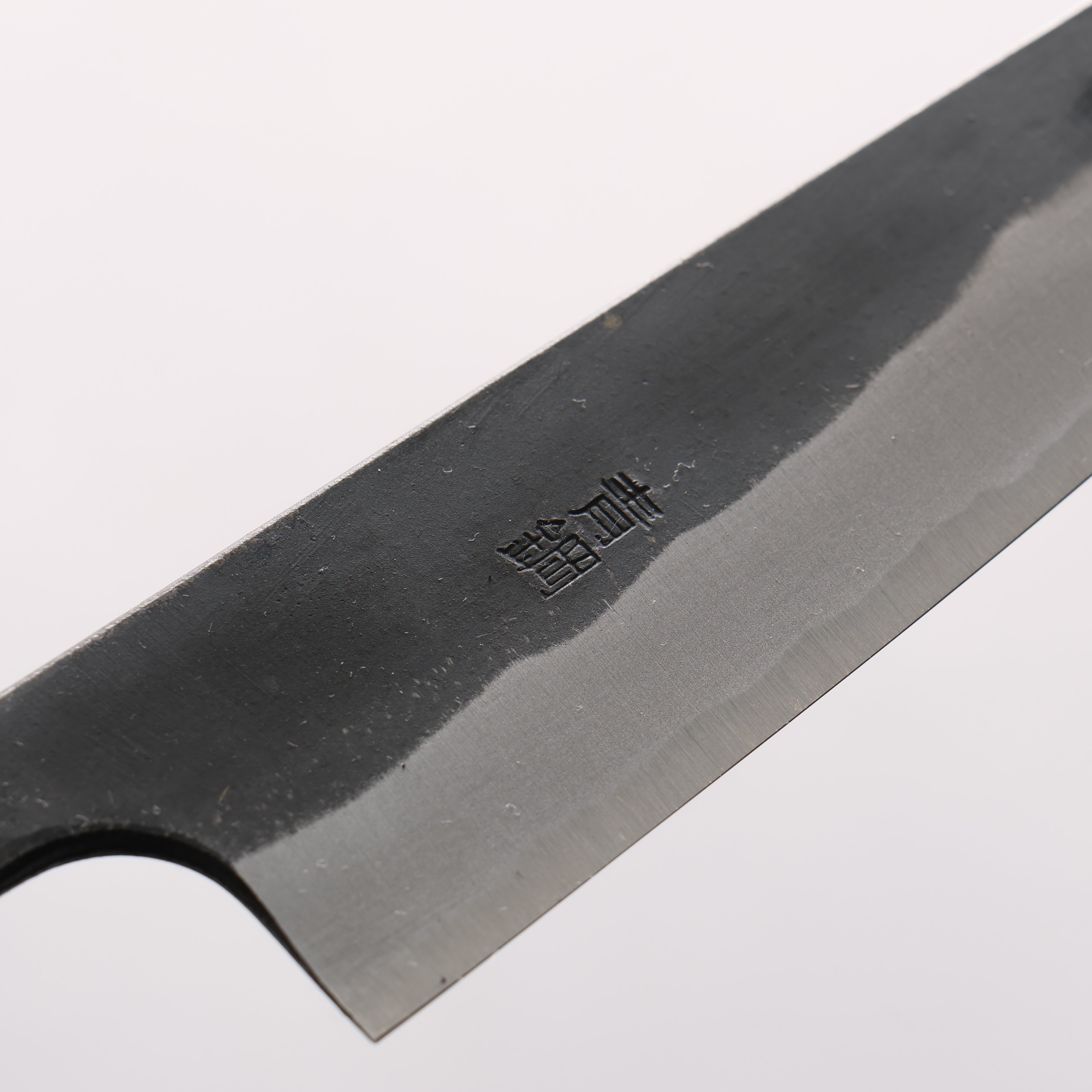 Nao Yamamoto Yasuki Blue Steel Kurouchi Petty-Utility 135mm Walnut Handle - Japanny - Best Japanese Knife