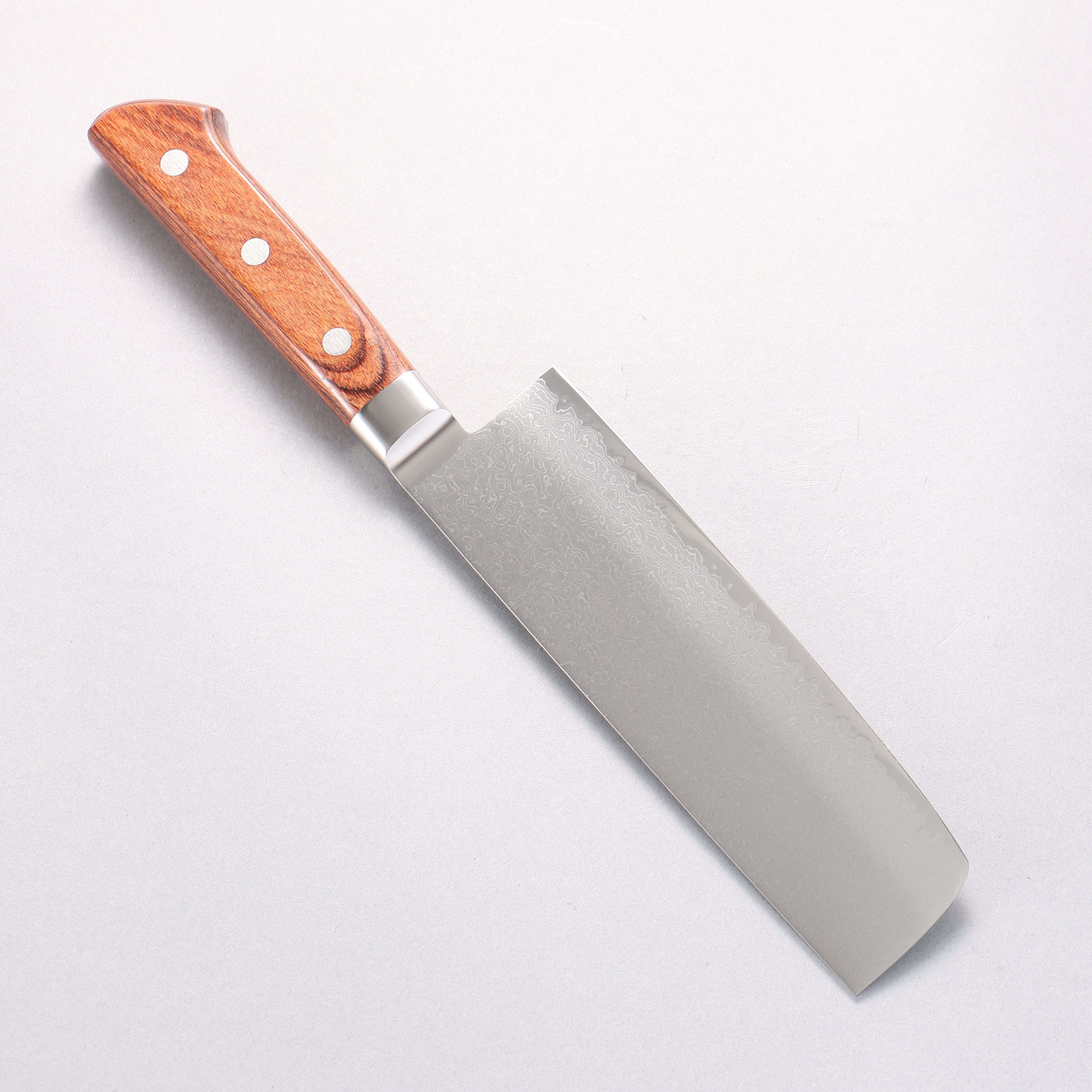 Tamahagane Kyoto 63 Layer Damascus Nakiri 160mm KP-1116 - Japanny - Best Japanese Knife