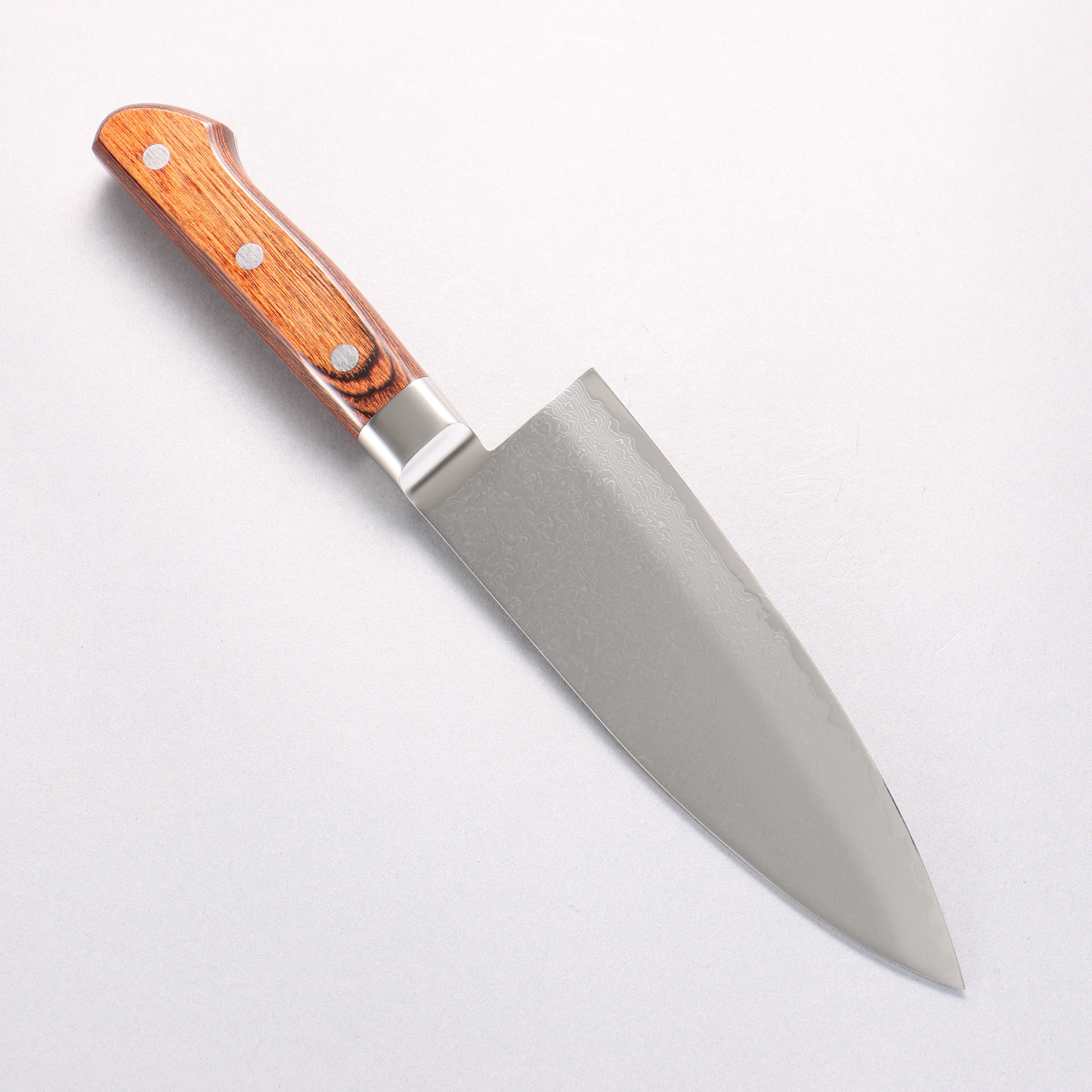 Tamahagane Kyoto 63 Layer Damascus Deba 170mm KP-1117 - Japanny - Best Japanese Knife