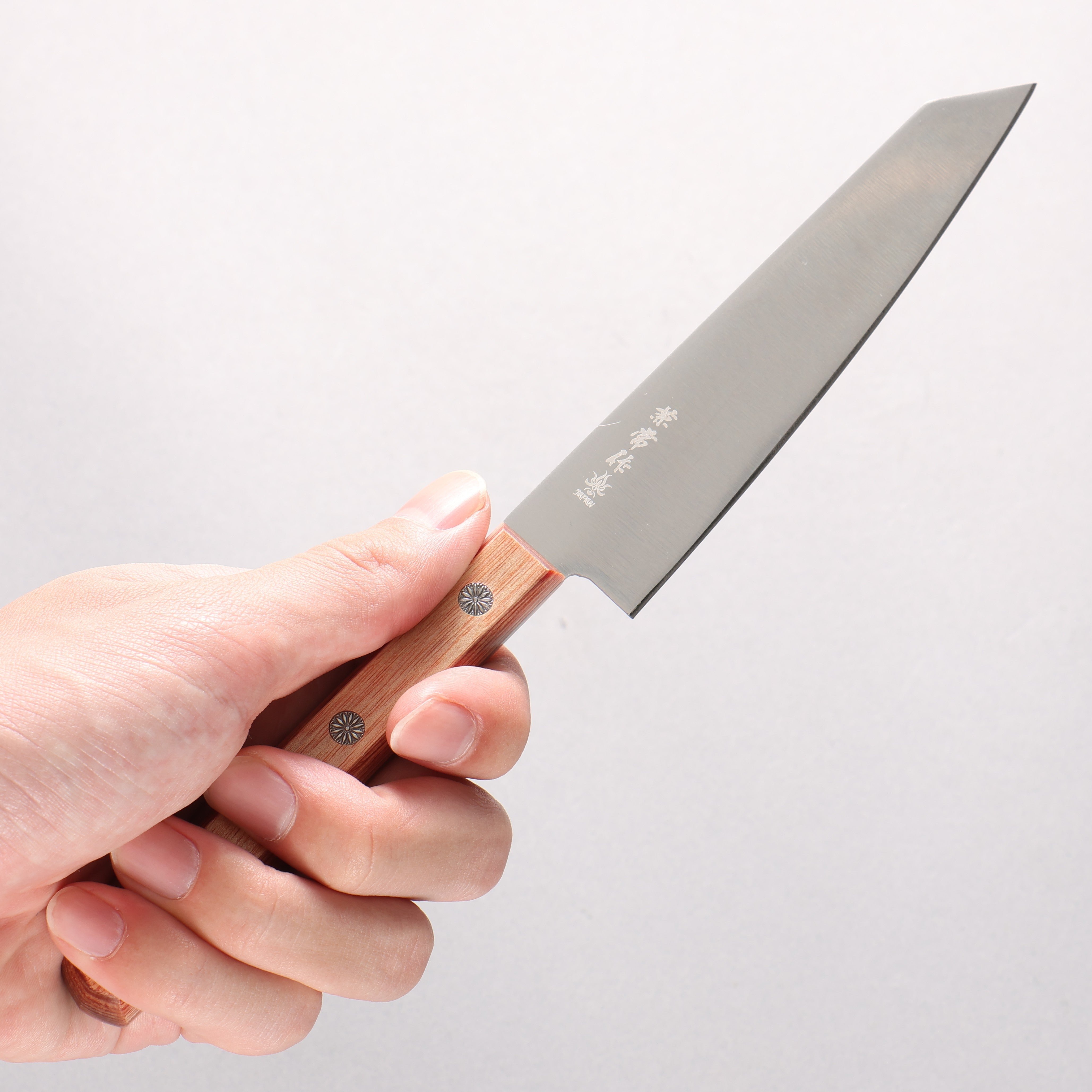 Kanetsune DSR-1K6 Kiritsuke Petty-Utility 120mm Pakka wood Handle - Japanny - Best Japanese Knife