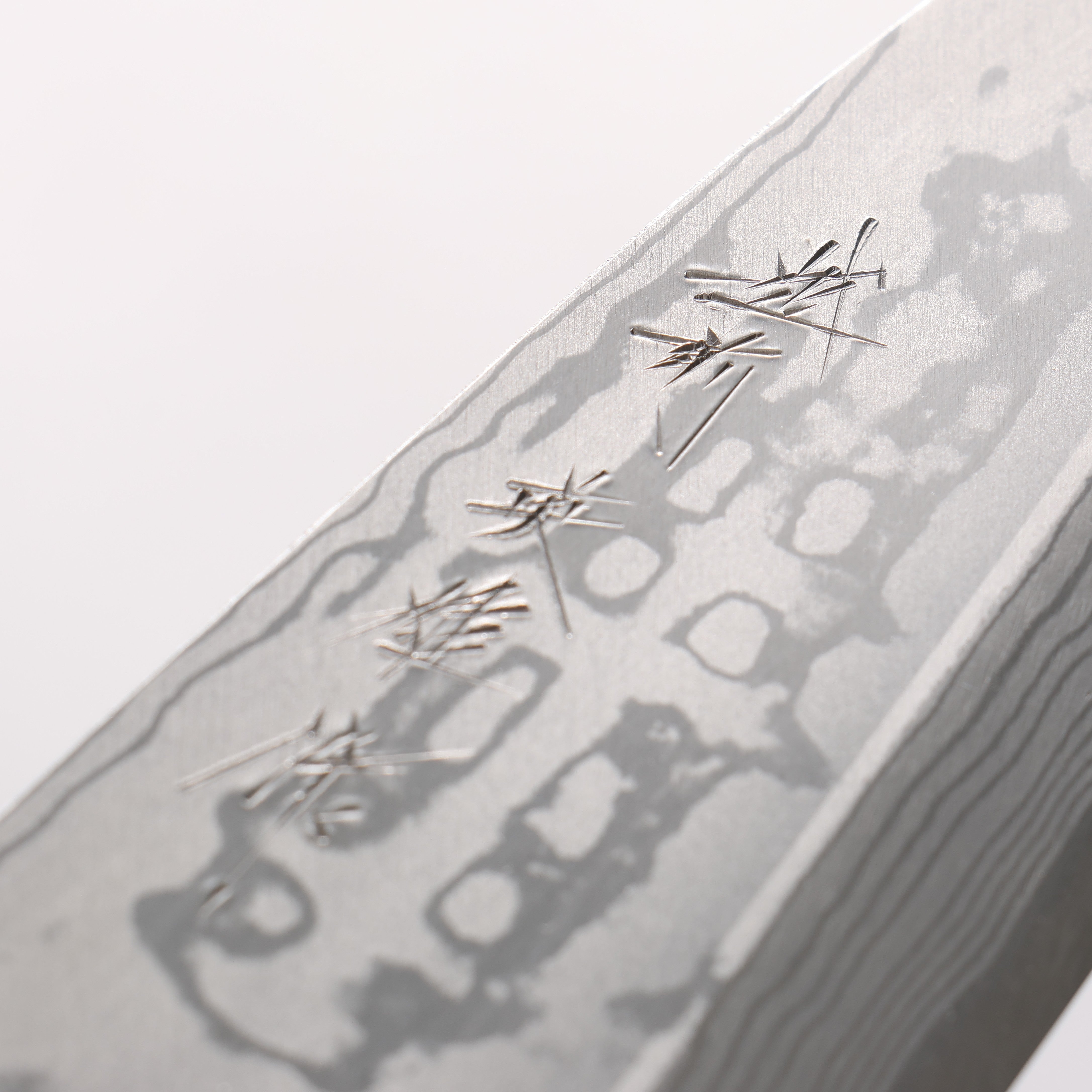 Hideo Kitaoka Blue Steel No.2 Damascus Deba 150mm Shitan Handle - Japanny - Best Japanese Knife