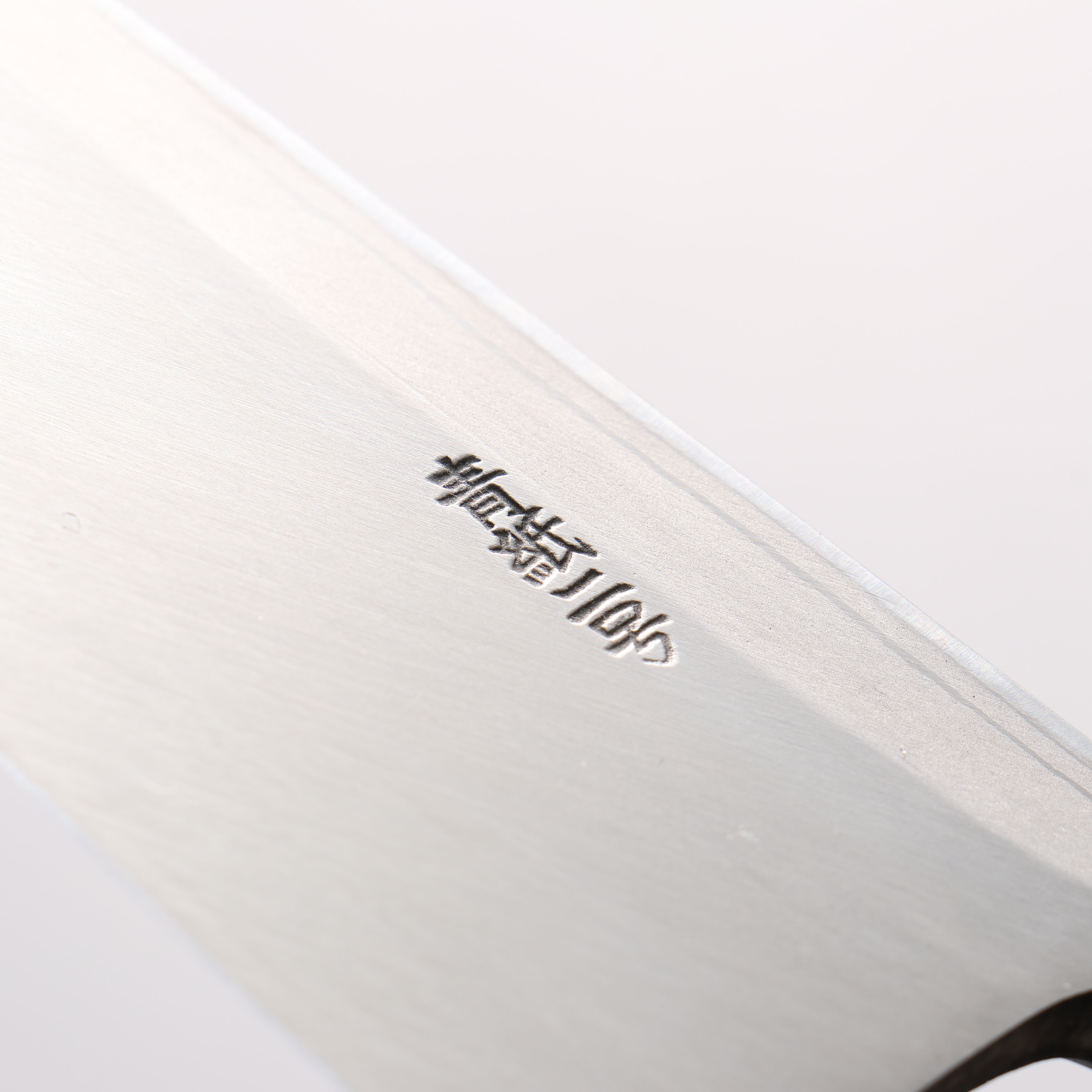 Hideo Kitaoka Blue Steel No.2 Damascus Deba 150mm Shitan Handle - Japanny - Best Japanese Knife