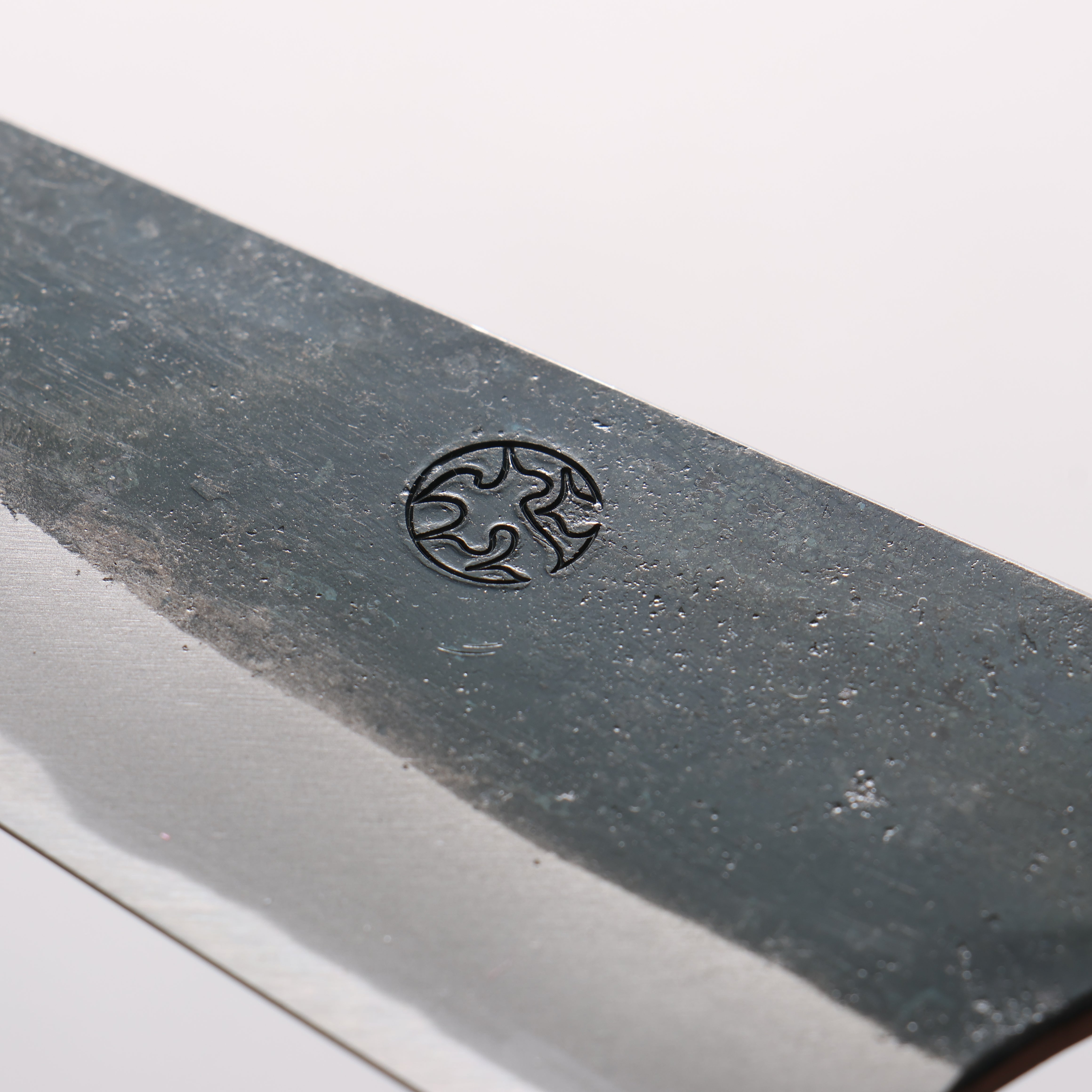 Daisuke Nishida Koharu White Steel No.1 Black Finished Santoku 165mm Walnut Handle - Japanny - Best Japanese Knife