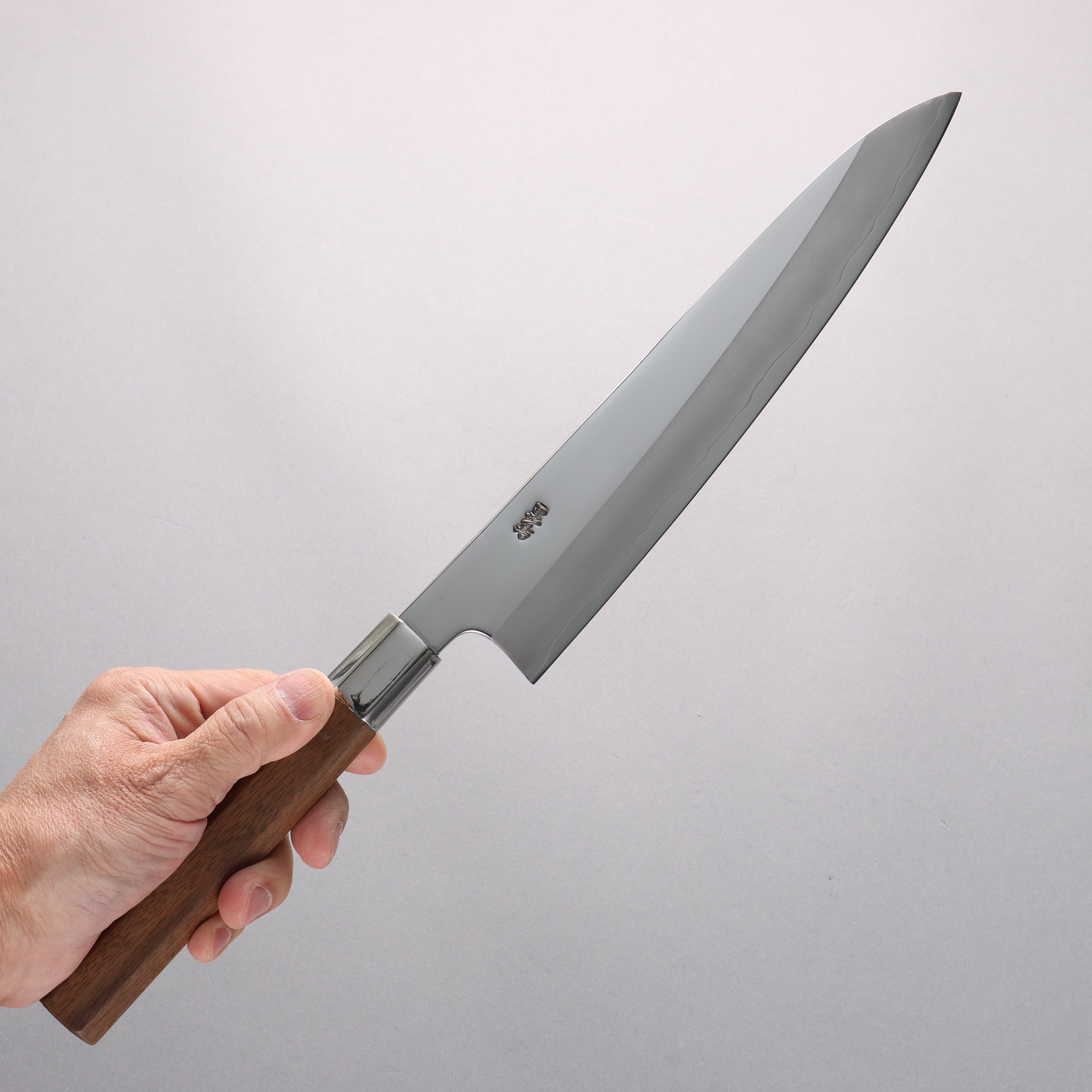 Kurotori Silver Steel No.3 Migaki Finished Mioroshi Deba 235mm Walnut Handle - Japanny - Best Japanese Knife