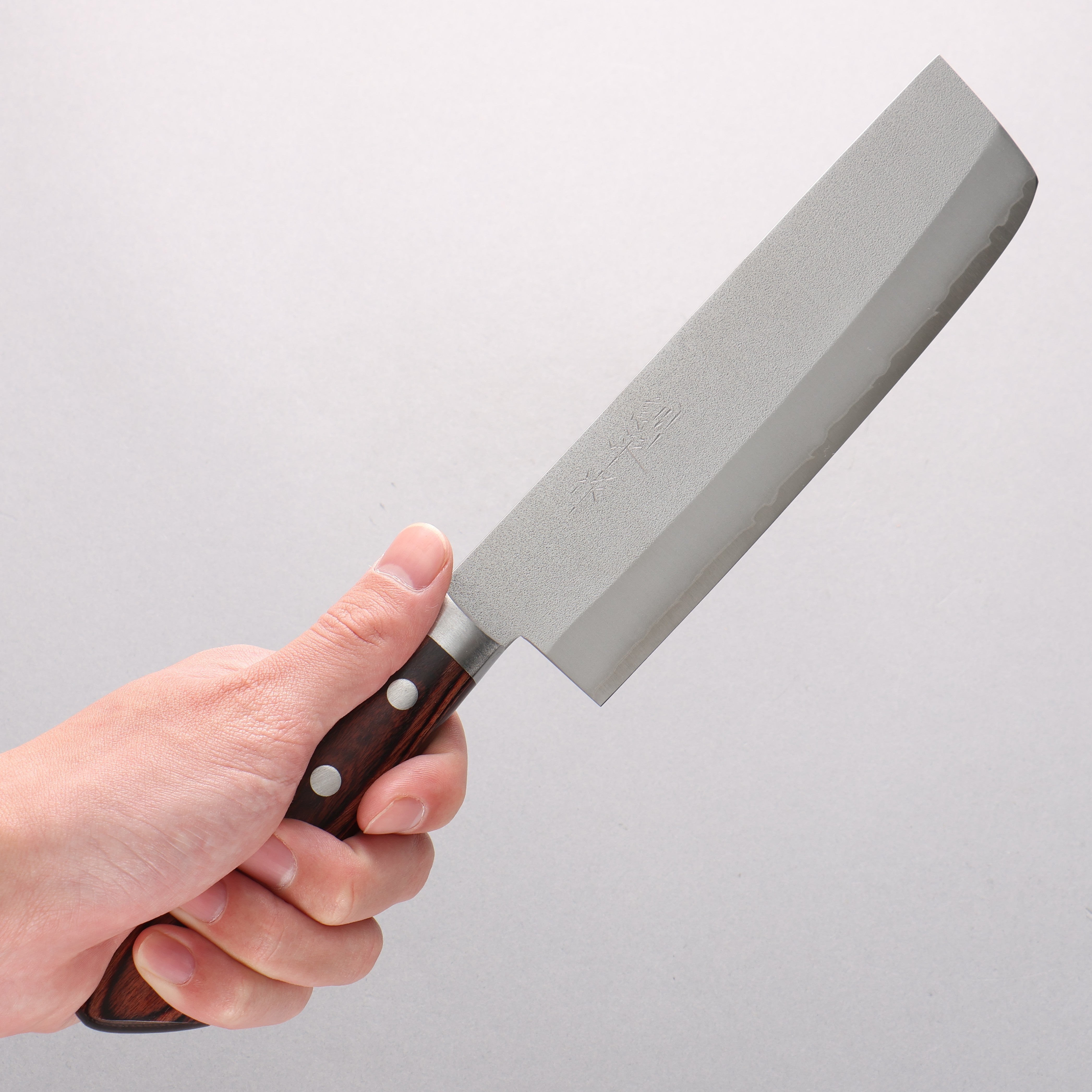 Kunihira VG1 Nashiji Usuba 165mm Mahogany Handle - Japanny - Best Japanese Knife