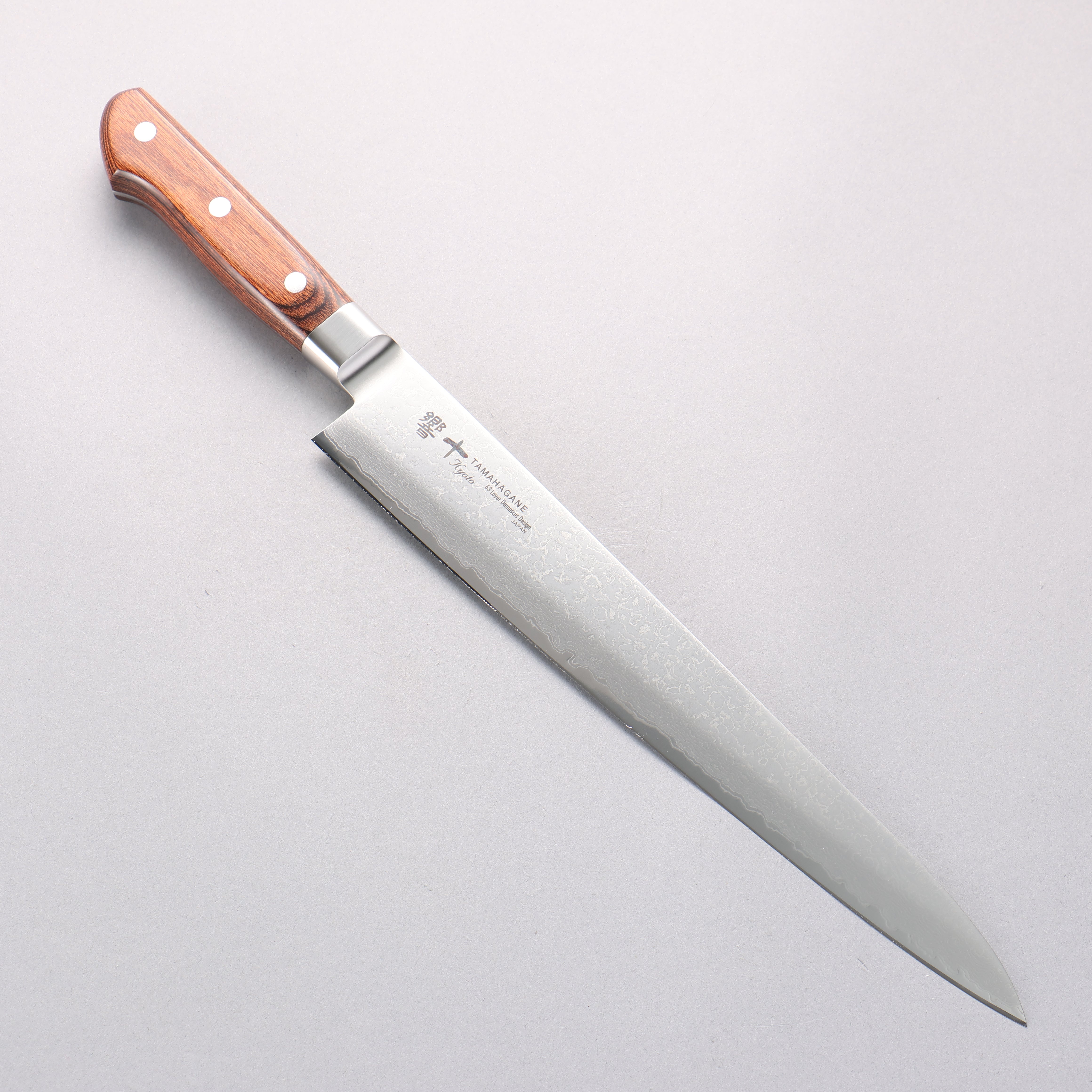 Tamahagane Kyoto 63 Layer Damascus Sujihiki 270mm KP-1112 - Japanny - Best Japanese Knife