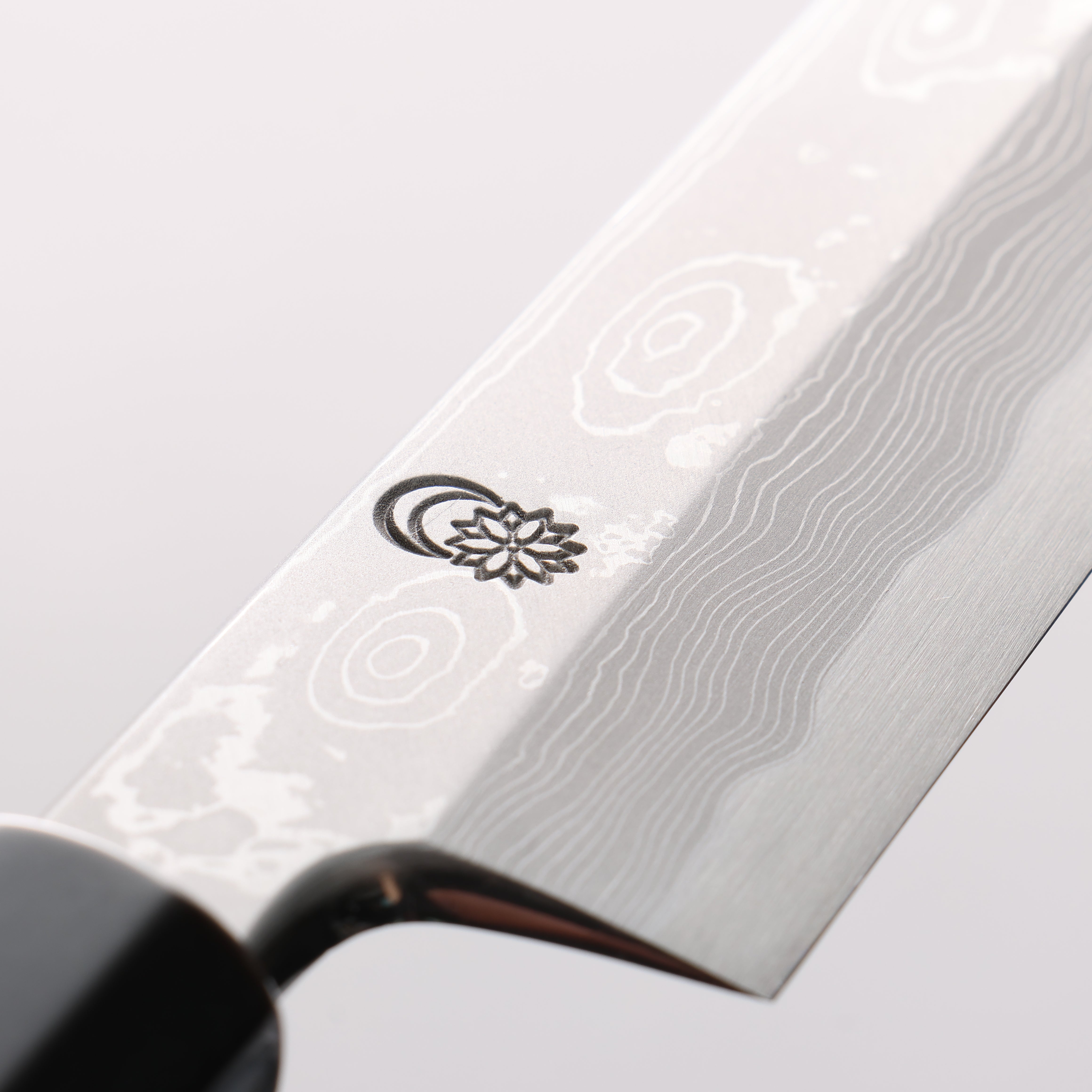 Kikuzuki Blue Steel No.1 Damascus Kiritsuke Yanagiba 270mm Magnolia Handle - Japanny - Best Japanese Knife