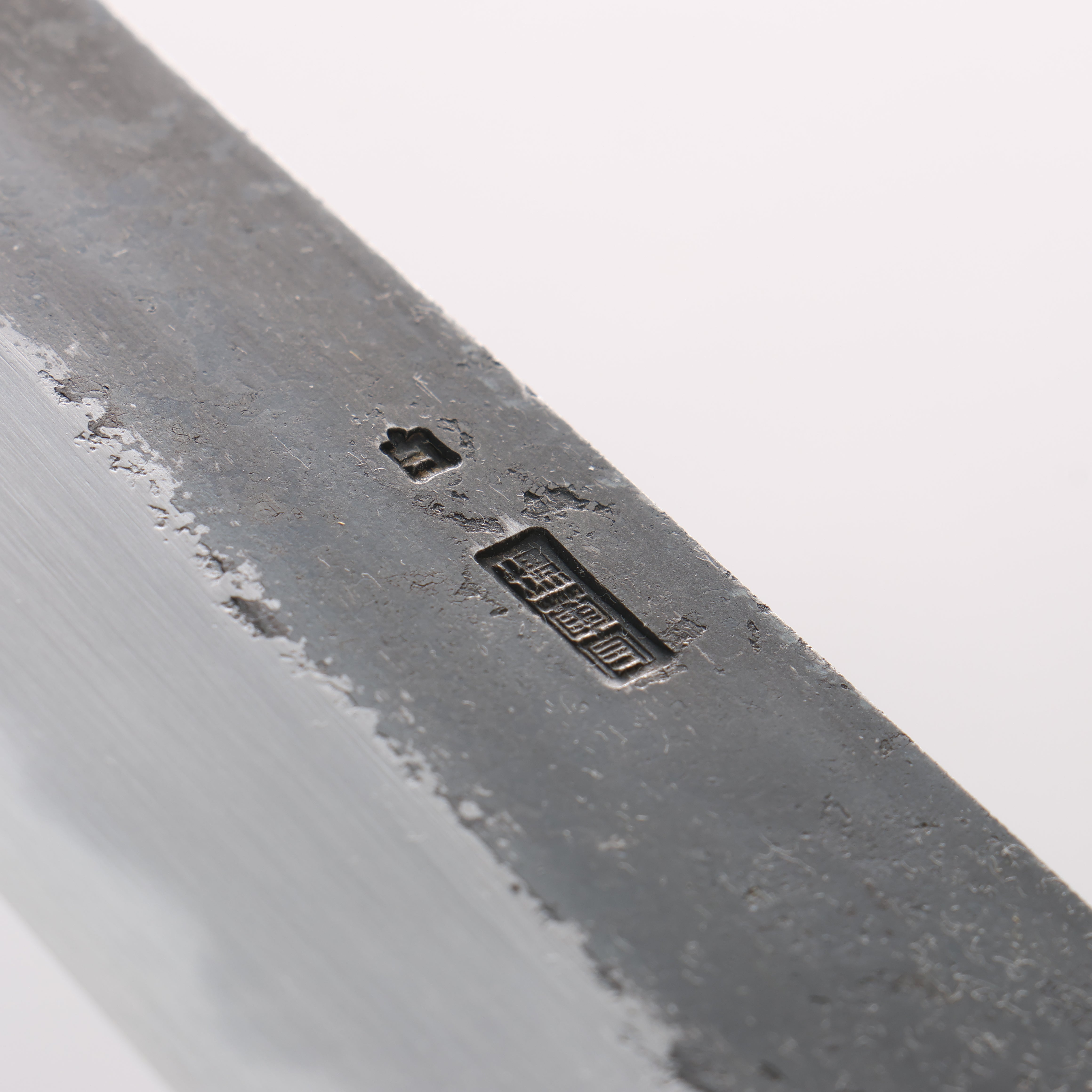 Kikuzuki White Steel No.2 Black Finished Kiritsuke Santoku 180mm Magnolia Handle - Japanny - Best Japanese Knife