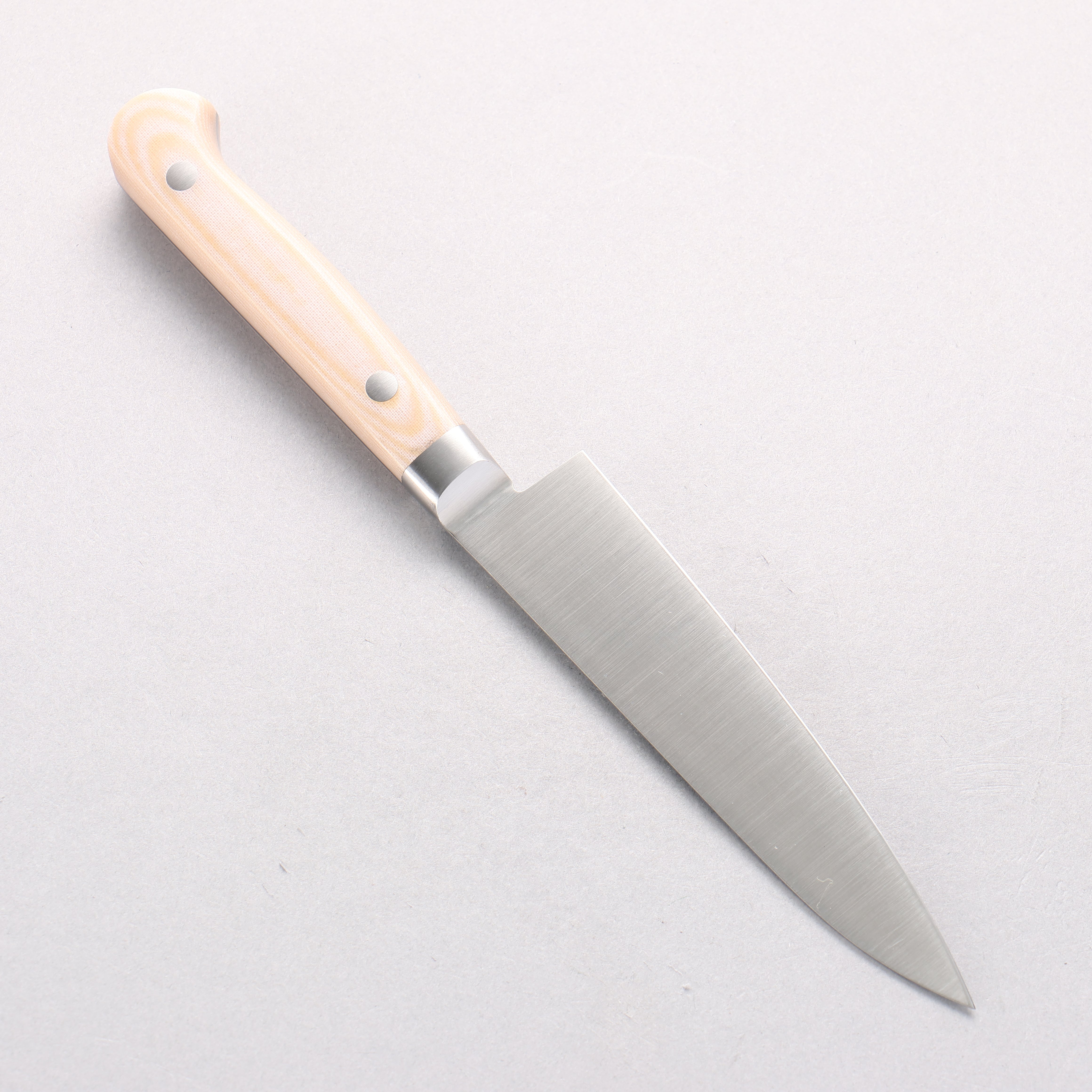 Anne Stainless Steel Petty-Utility 120mm Micarta Handle - Japanny - Best Japanese Knife
