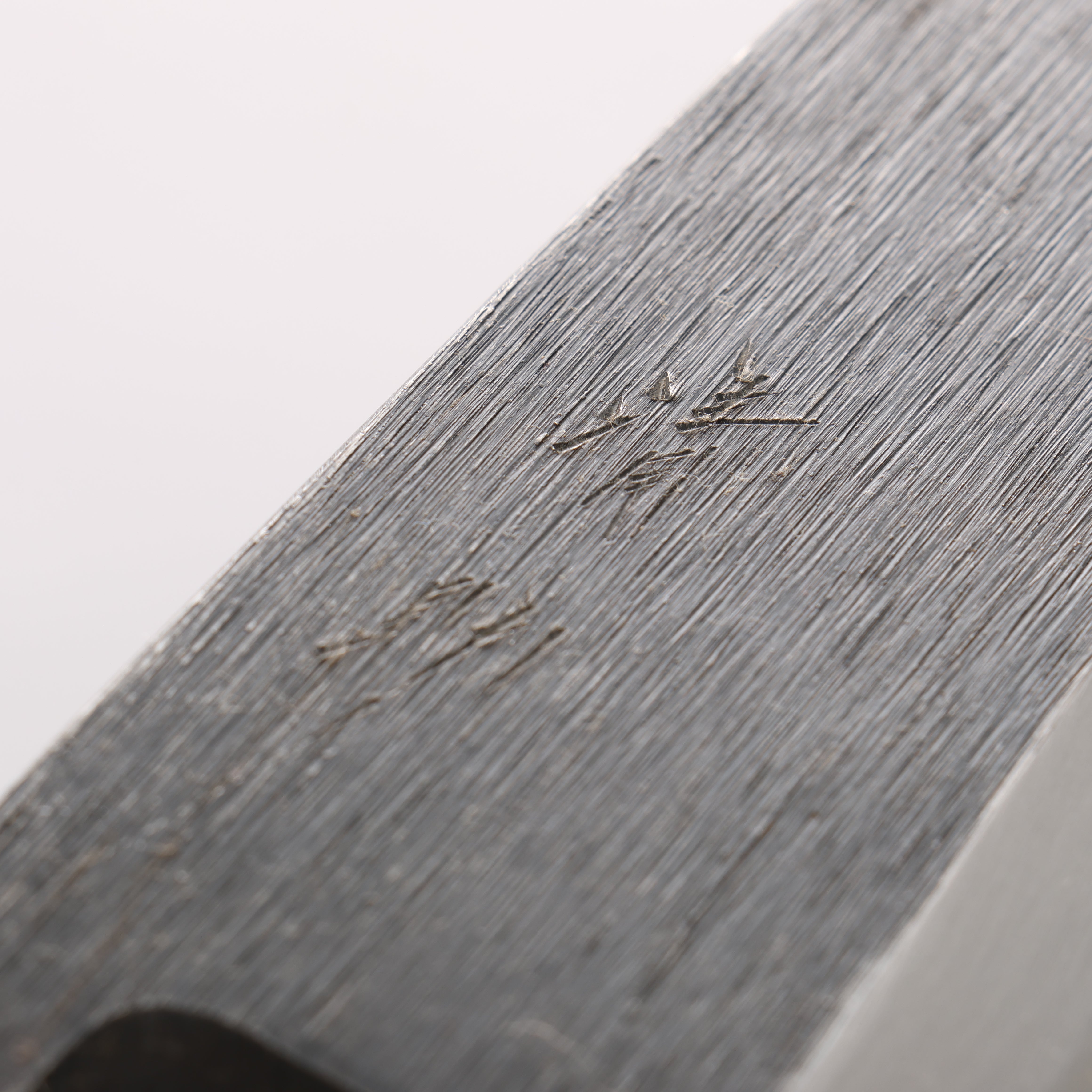 Seisuke White Steel No.2 Kurouchi Deba 180mm Purple Lacquered Handle - Japanny - Best Japanese Knife