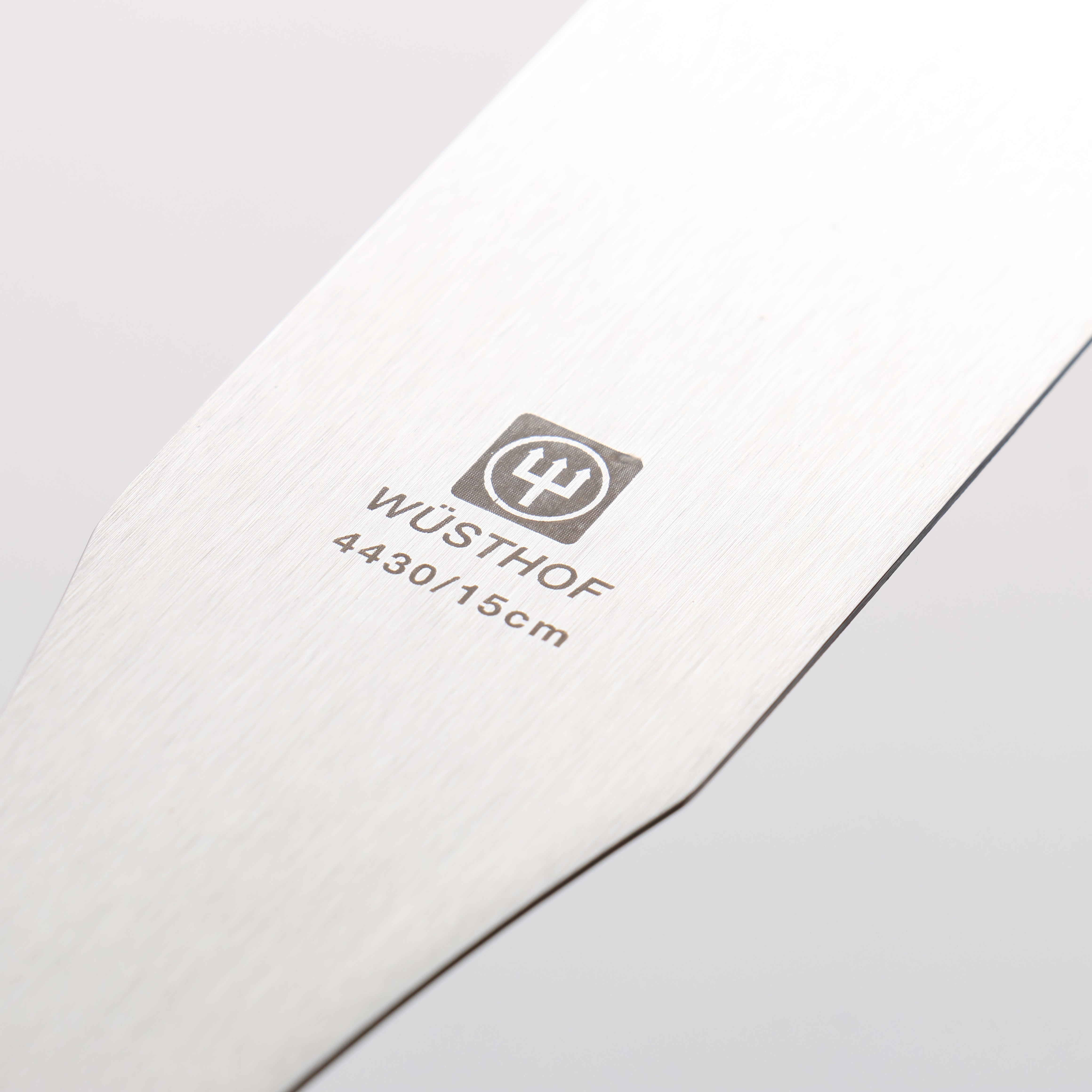 WUSTHOF Stainless Steel Palette knife 150mm Black Plastic Handle - Japanny - Best Japanese Knife