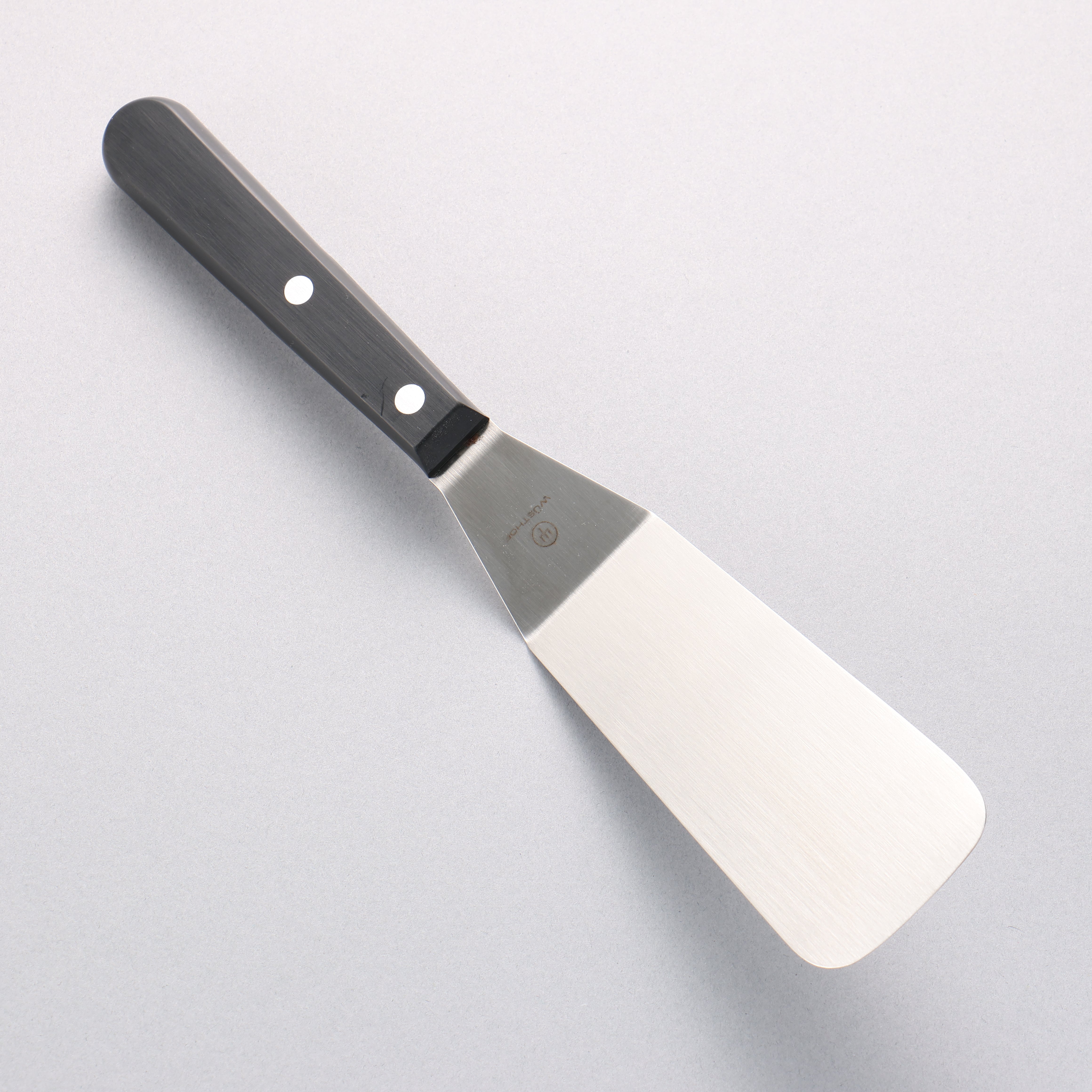 WUSTHOF Stainless Steel Turner 120mm Black Plastic Handle - Japanny - Best Japanese Knife