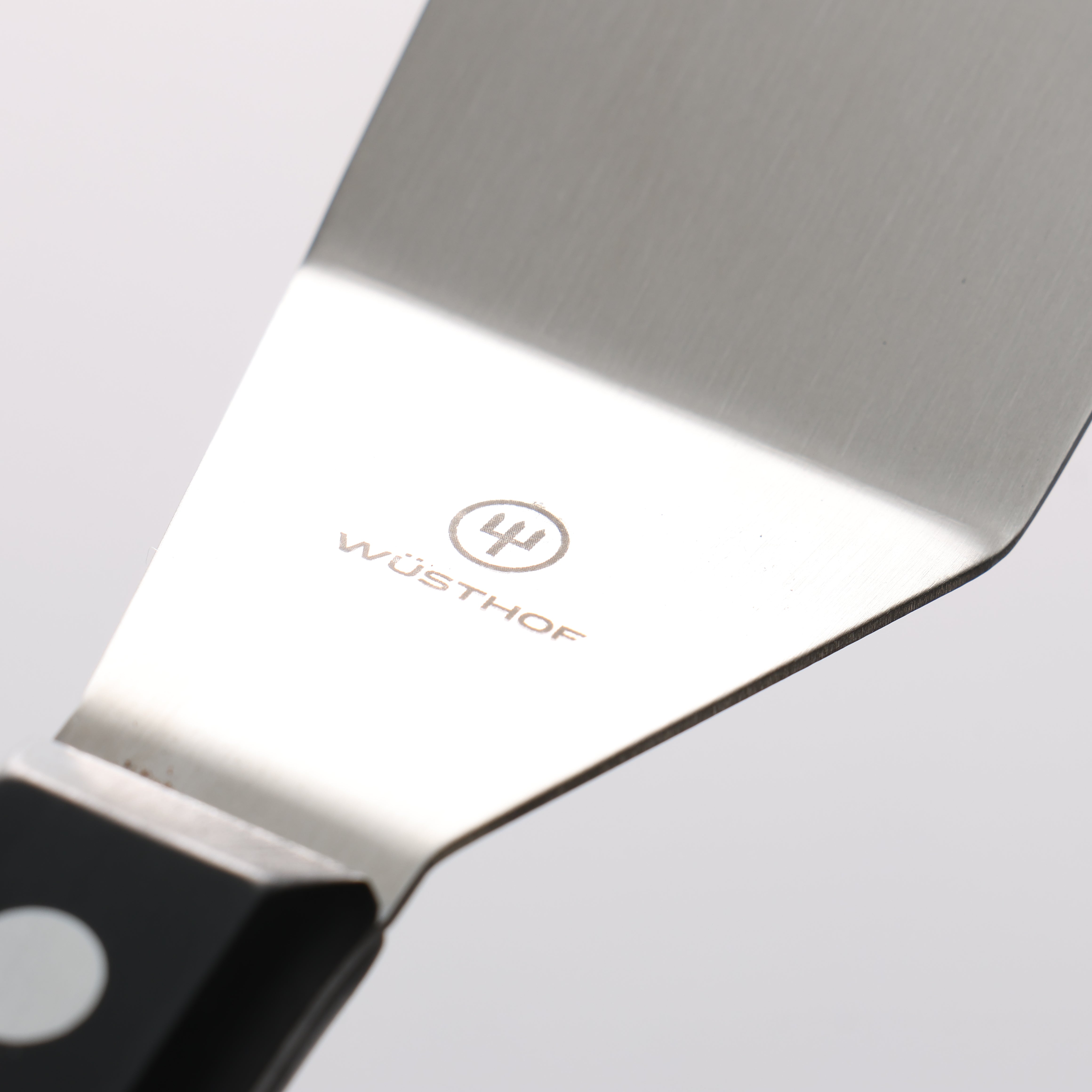 WUSTHOF Stainless Steel Turner 120mm Black Plastic Handle - Japanny - Best Japanese Knife