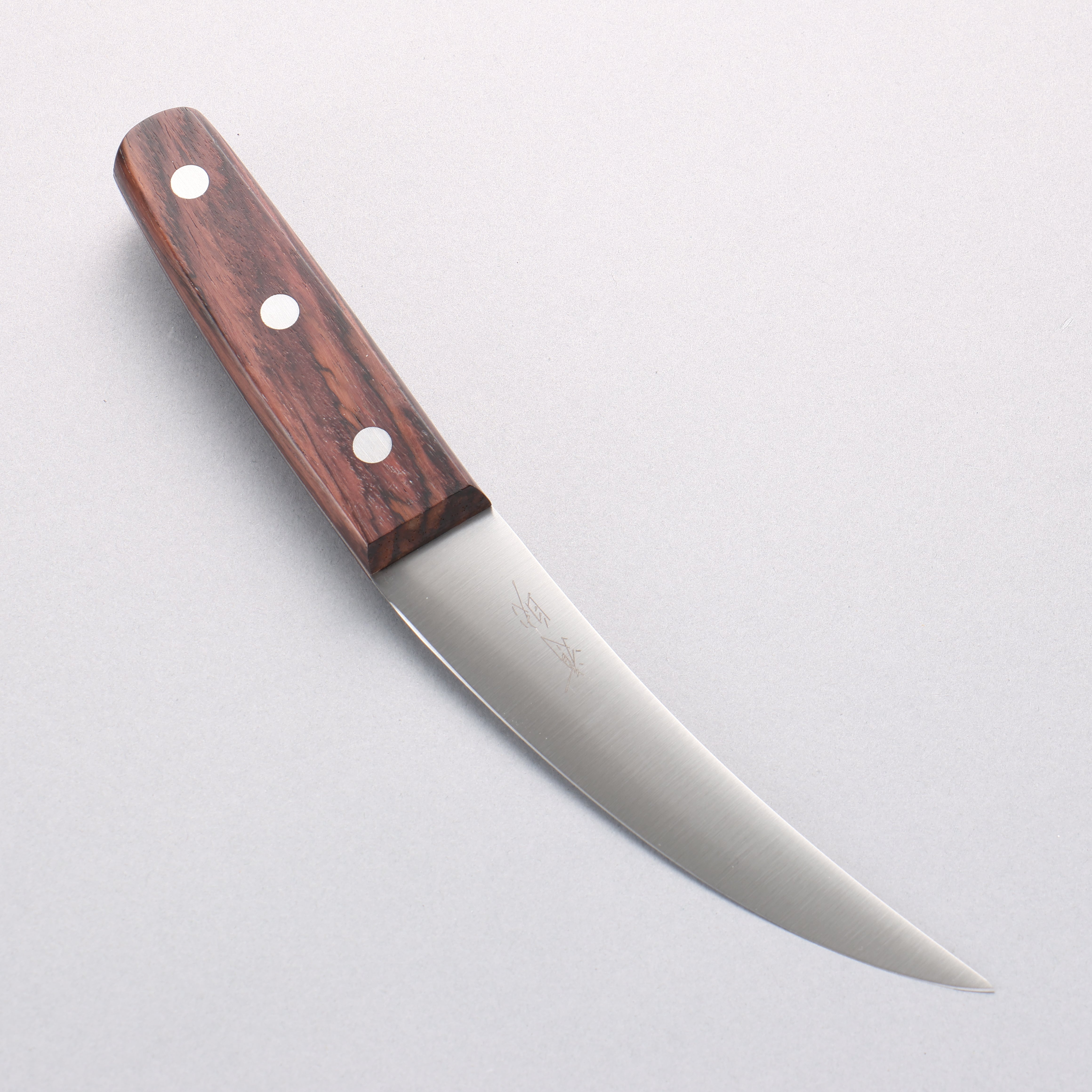 Seisuke Sanzoku Japanese Steel Butcher(Small) 150mm Shitan Handle - Japanny - Best Japanese Knife