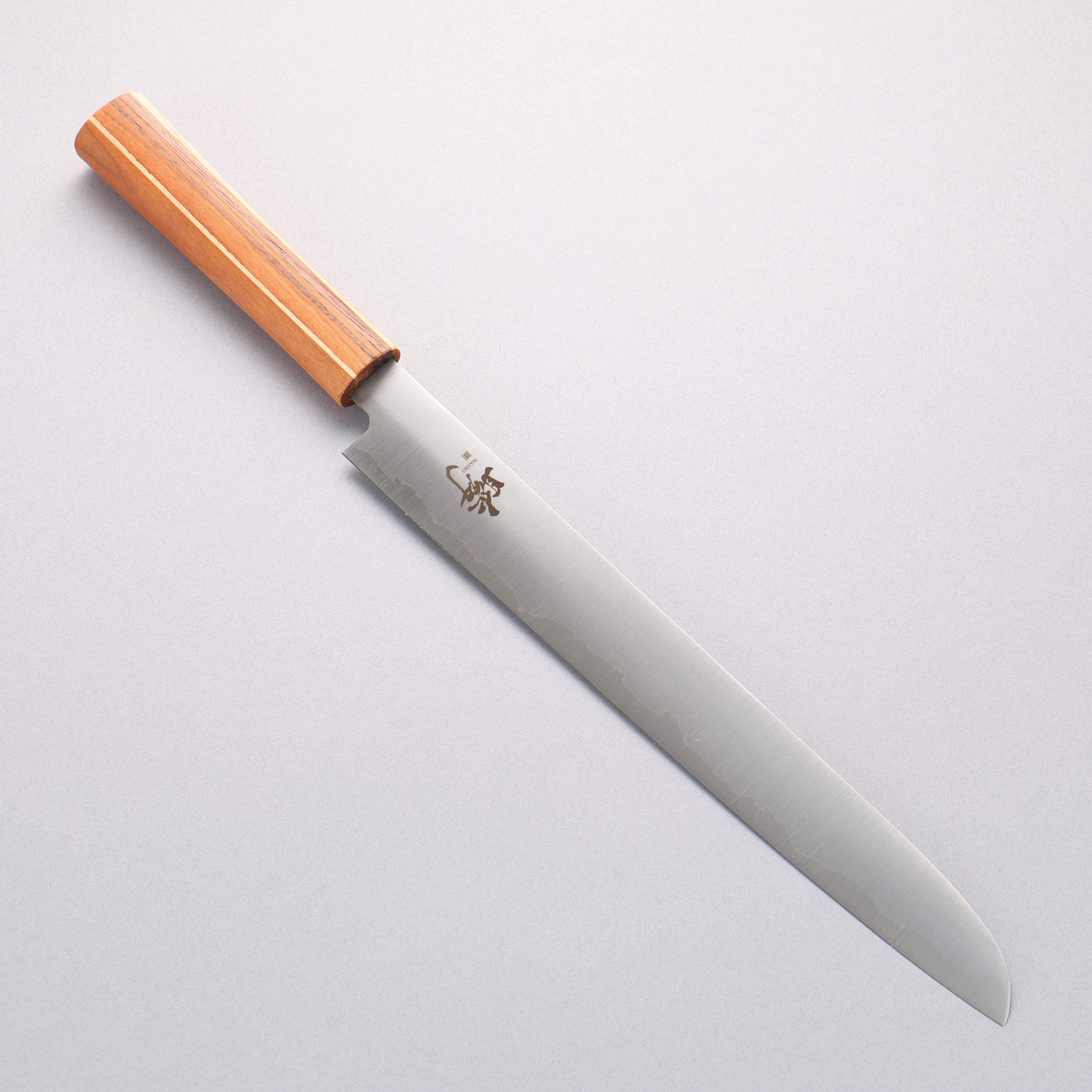 Shigeki Tanaka Majiro Silver Steel No.3 Bread Slicer 270mm Maple, Cherry, Walnut Handle - Japanny - Best Japanese Knife