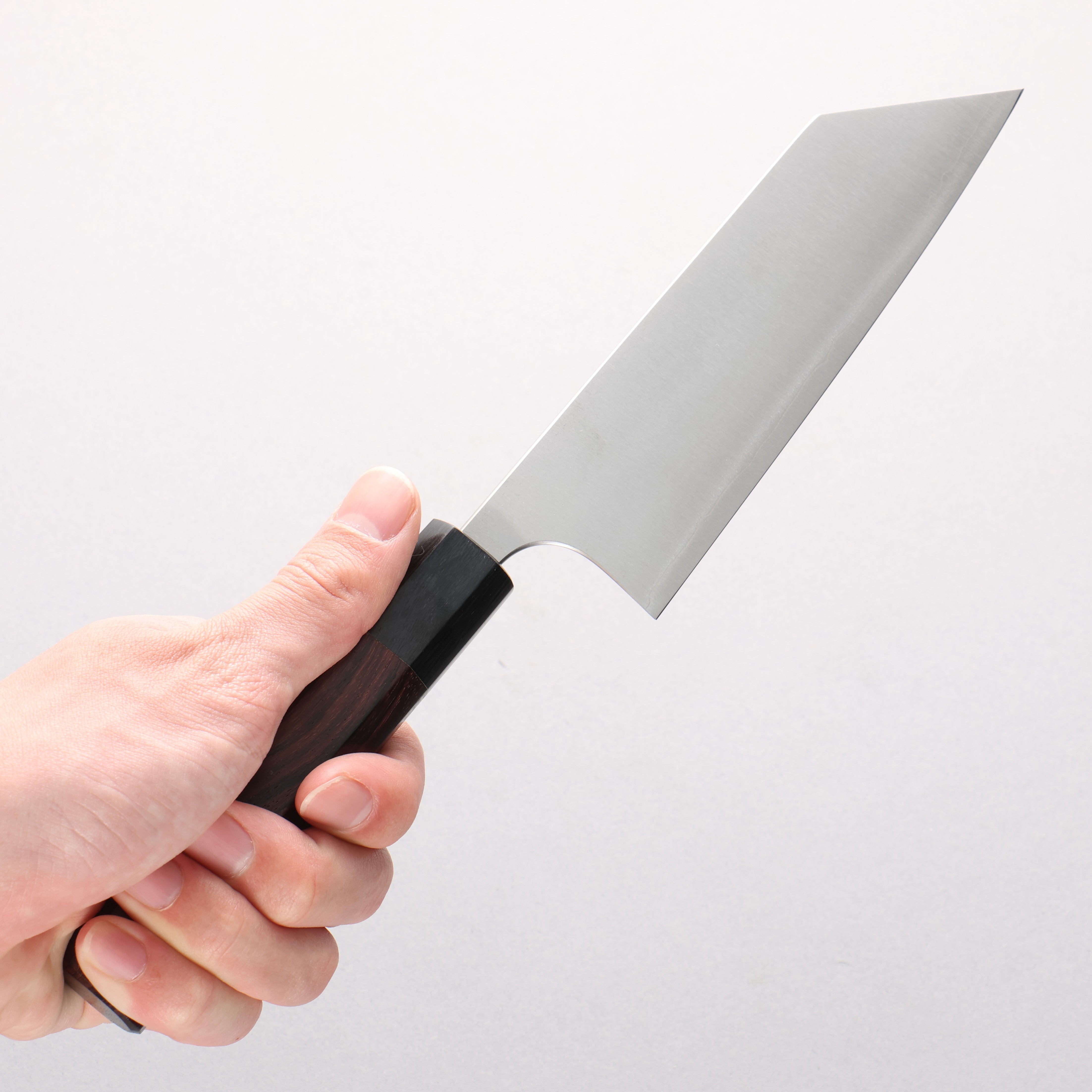 Shibata Takayuki Koutetsu SG2 Small Bunka 140mm Rosewood (Ferrule: Black Pakka Wood) Handle