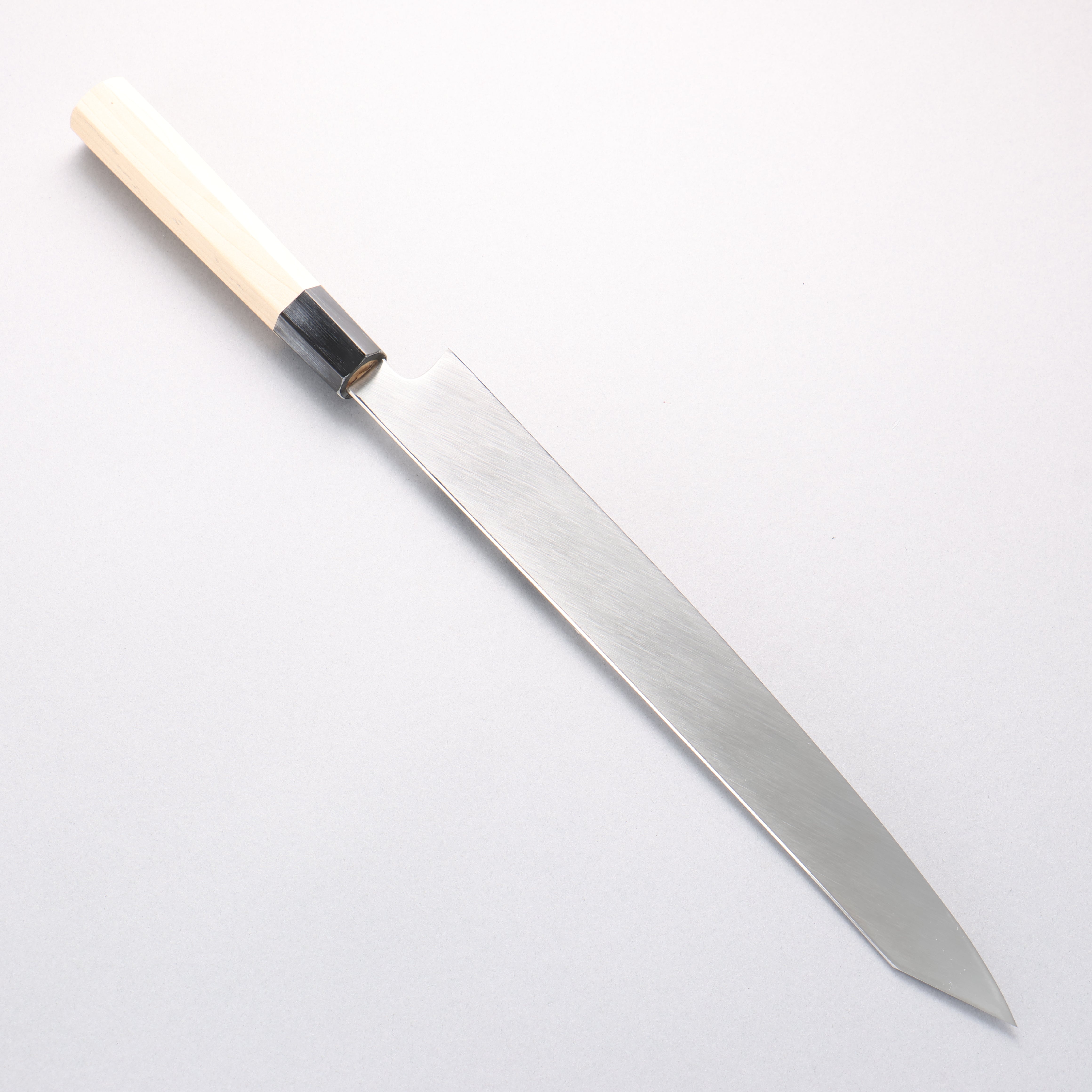 Sakai Kikumori VG10 Mirrored Finish Kiritsuke Yanagiba 300mm Magnolia Handle - Japanny - Best Japanese Knife