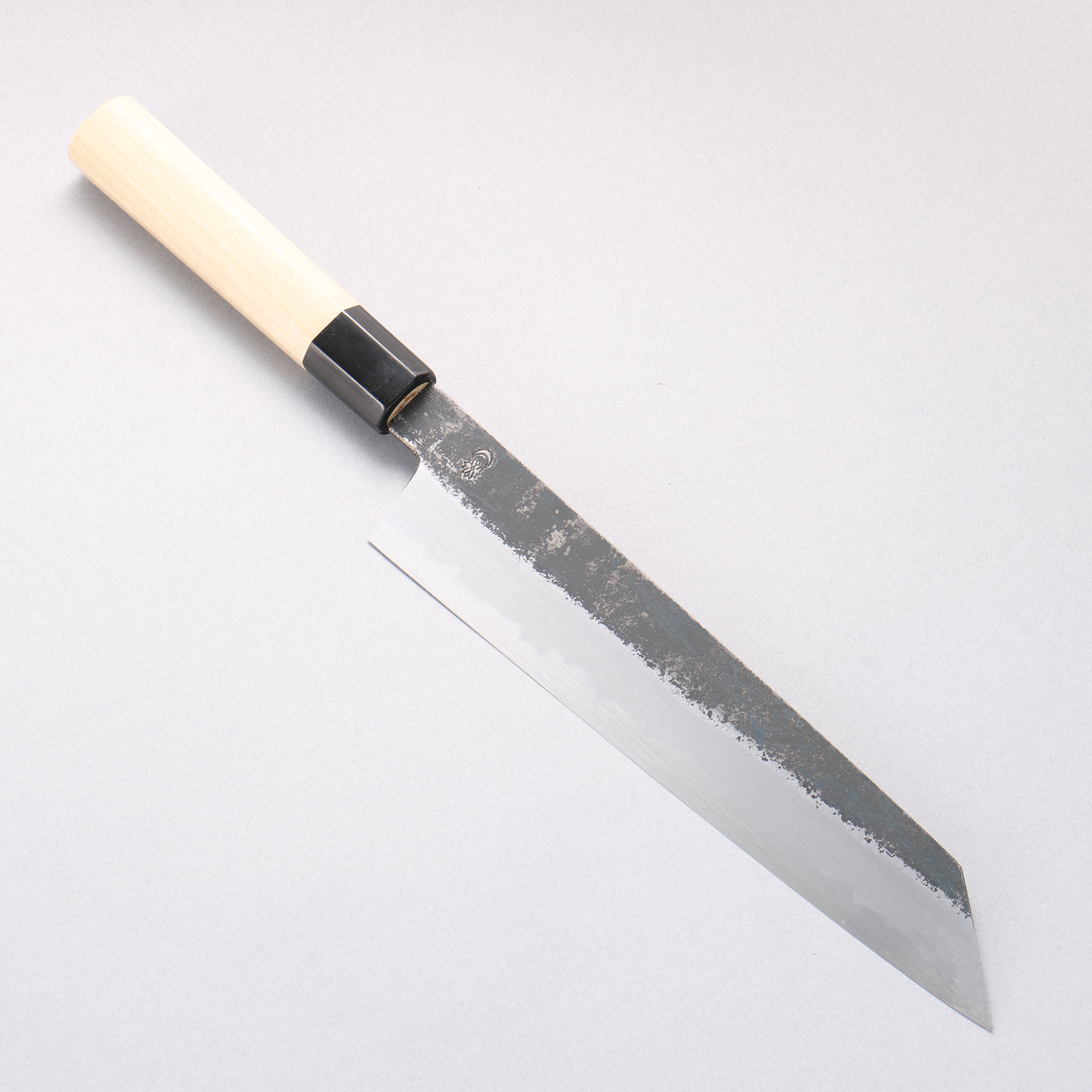 Kikuzuki White Steel No.2 Black Finished Kiritsuke Gyuto 240mm Magnolia Handle - Japanny - Best Japanese Knife