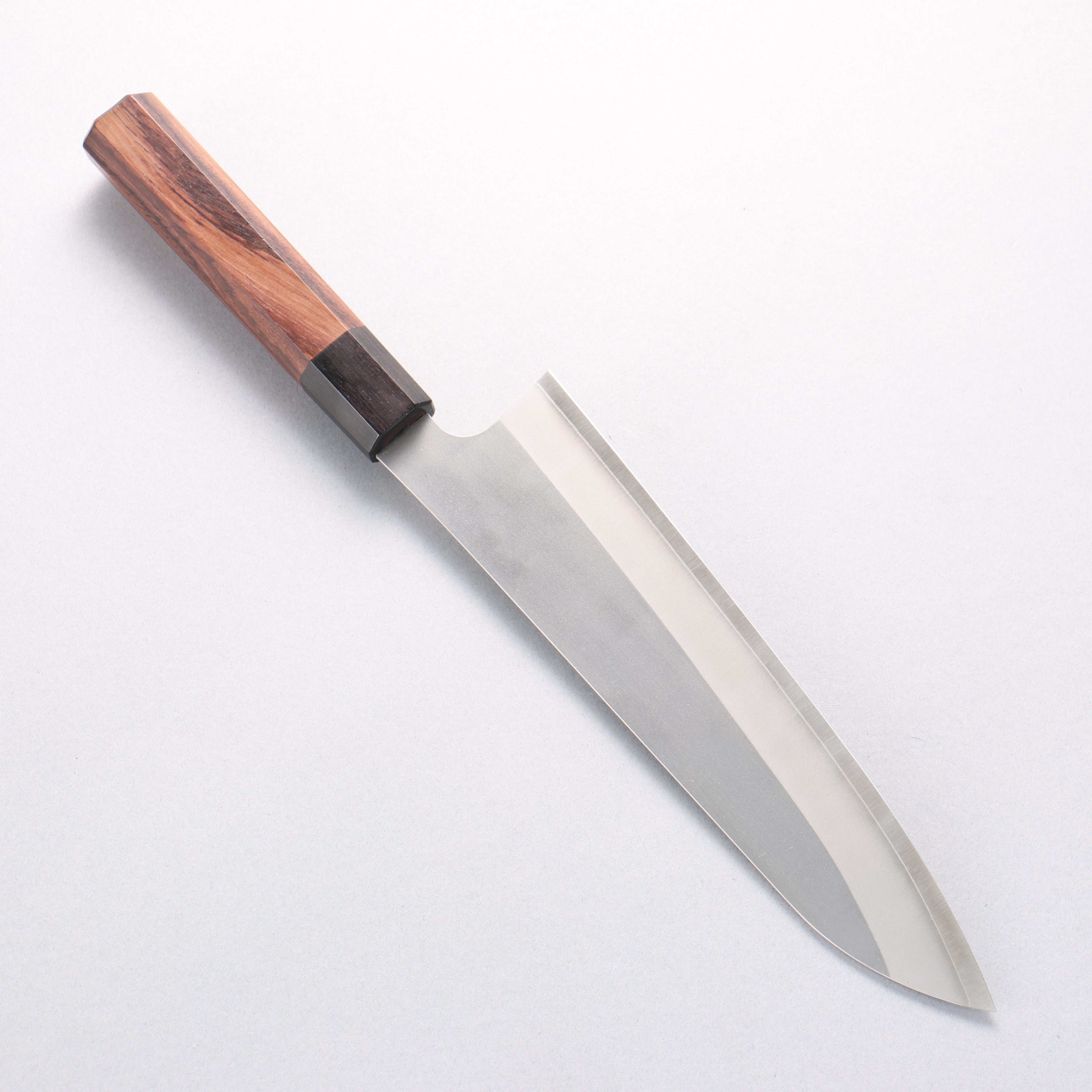 Daruma Silver Steel No.3 Gyuto 210mm Rosewood (Ferrule: Black Pakka Wood) Handle - Japanny - Best Japanese Knife