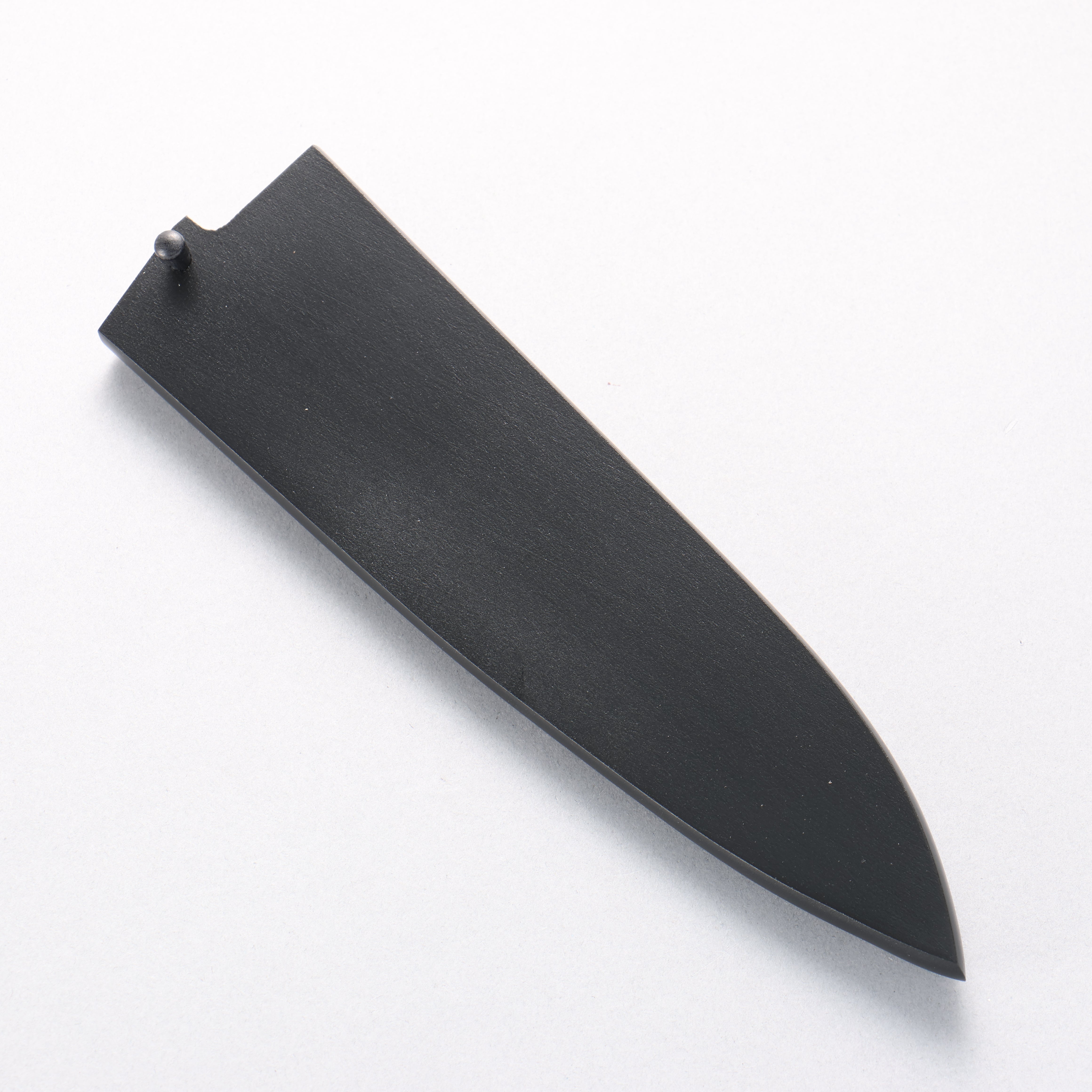 Étui Saya noir pour couteau de chef Gyuto avec tige en contreplaqué - 180 mm