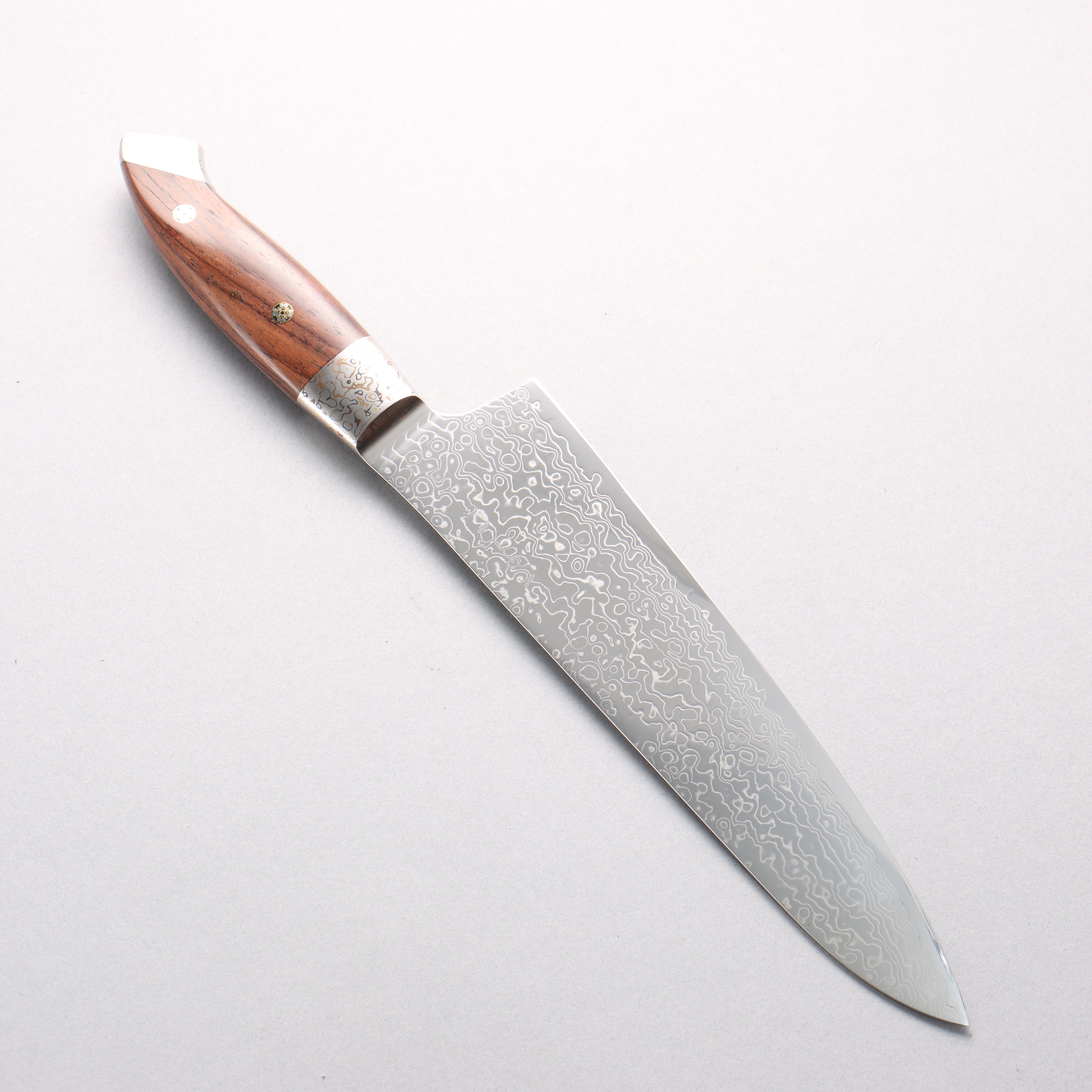 Kajin VG10 Damascus Gyuto 210mm Rosewood Handle