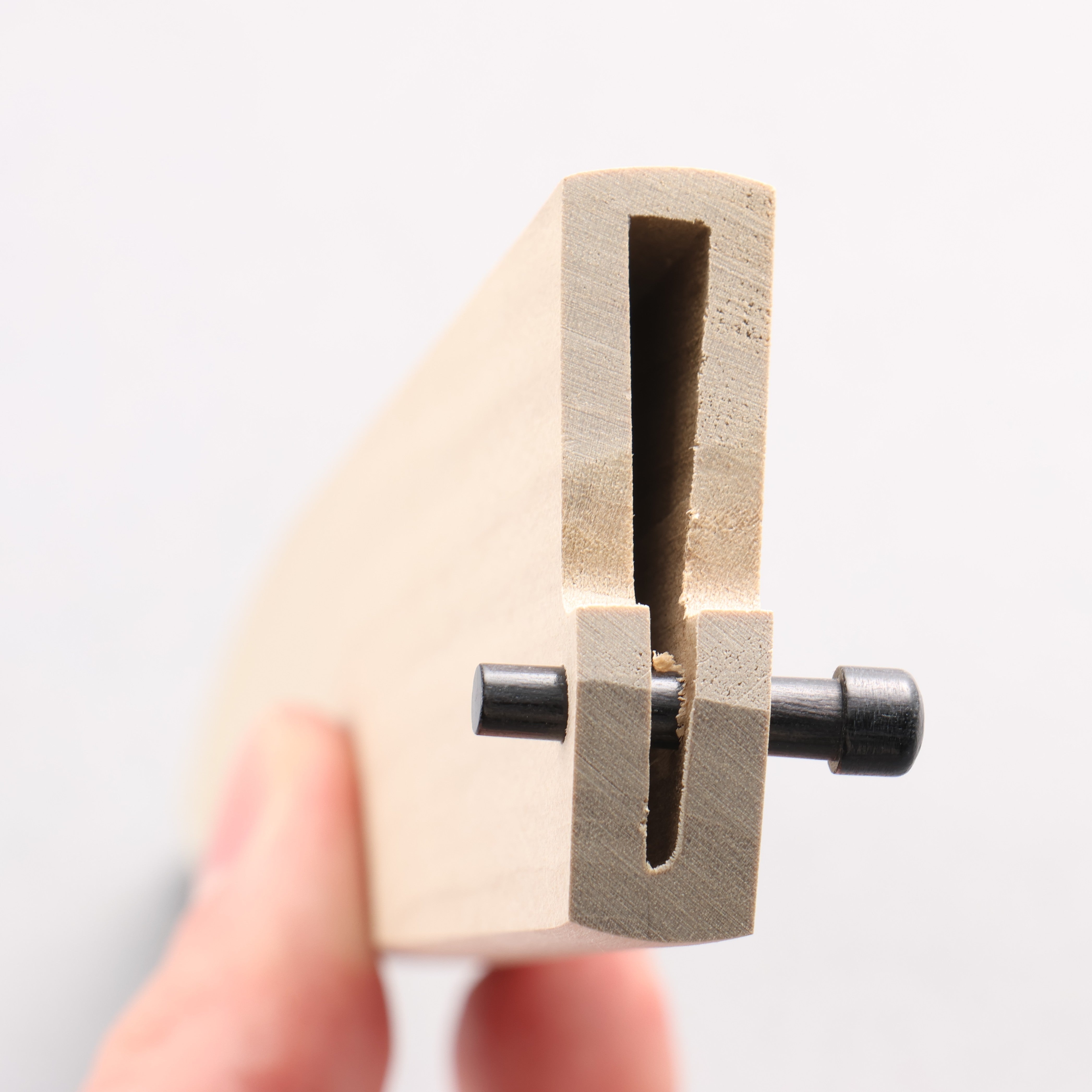 Magnolia Saya Sheath for Petty Knife with Plywood Pin-150mm - Japanny - Best Japanese Knife