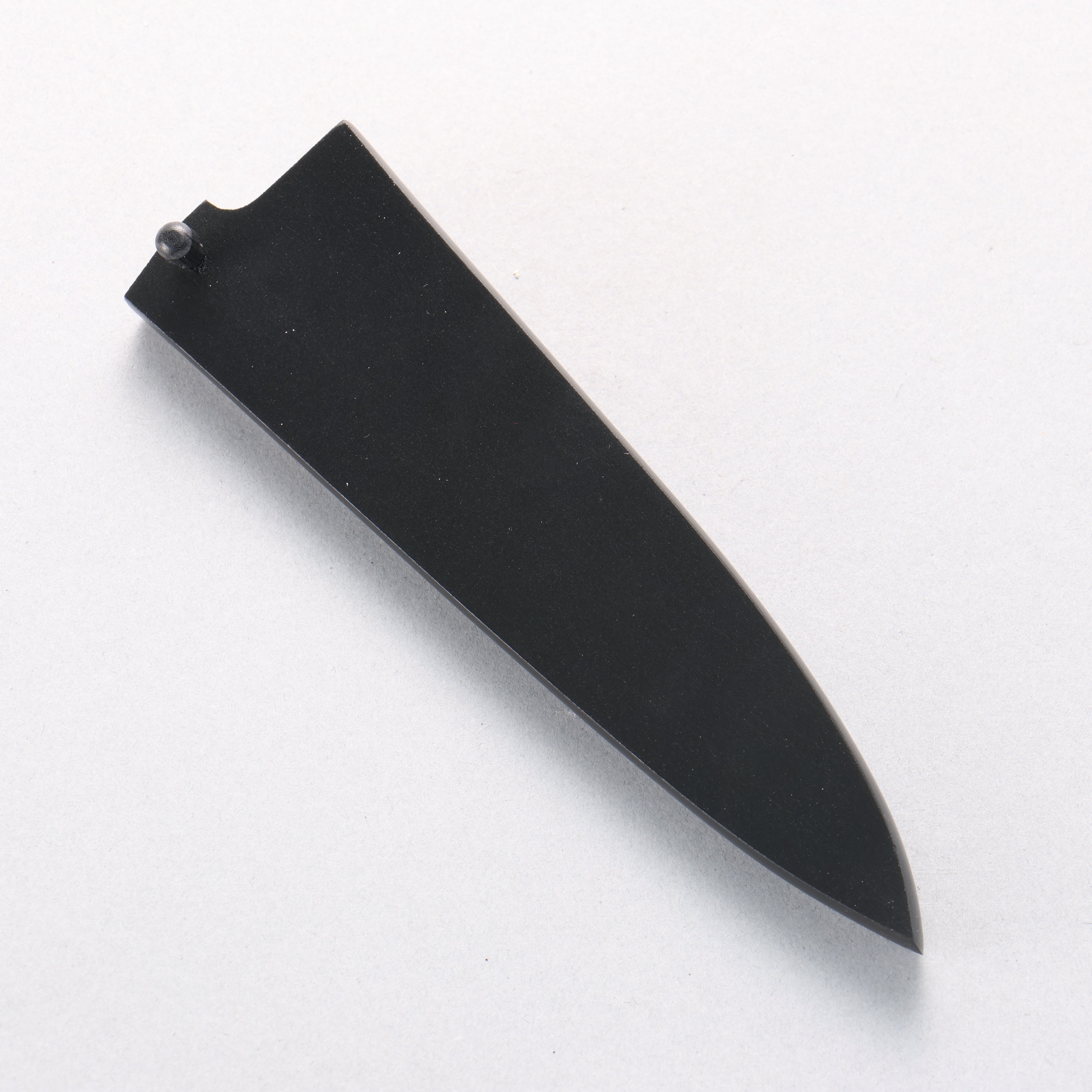 Black Saya Sheath for Petty Chef's Knife with Plywood Pin-120mm - Japanny - Best Japanese Knife