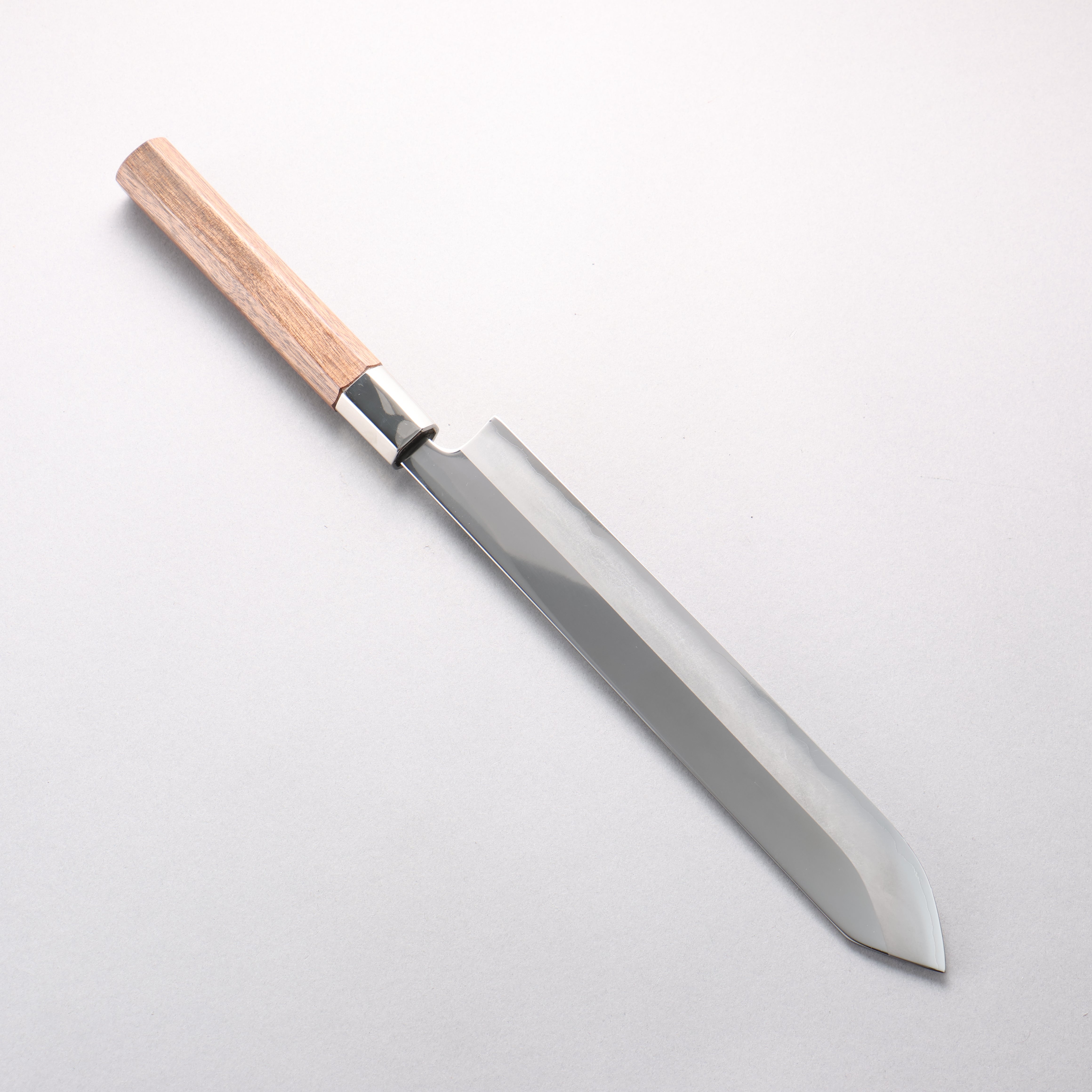 Kurotori Silver Steel No.3 Migaki Finished Bonito Knife 240mm Walnut Handle - Japanny - Best Japanese Knife