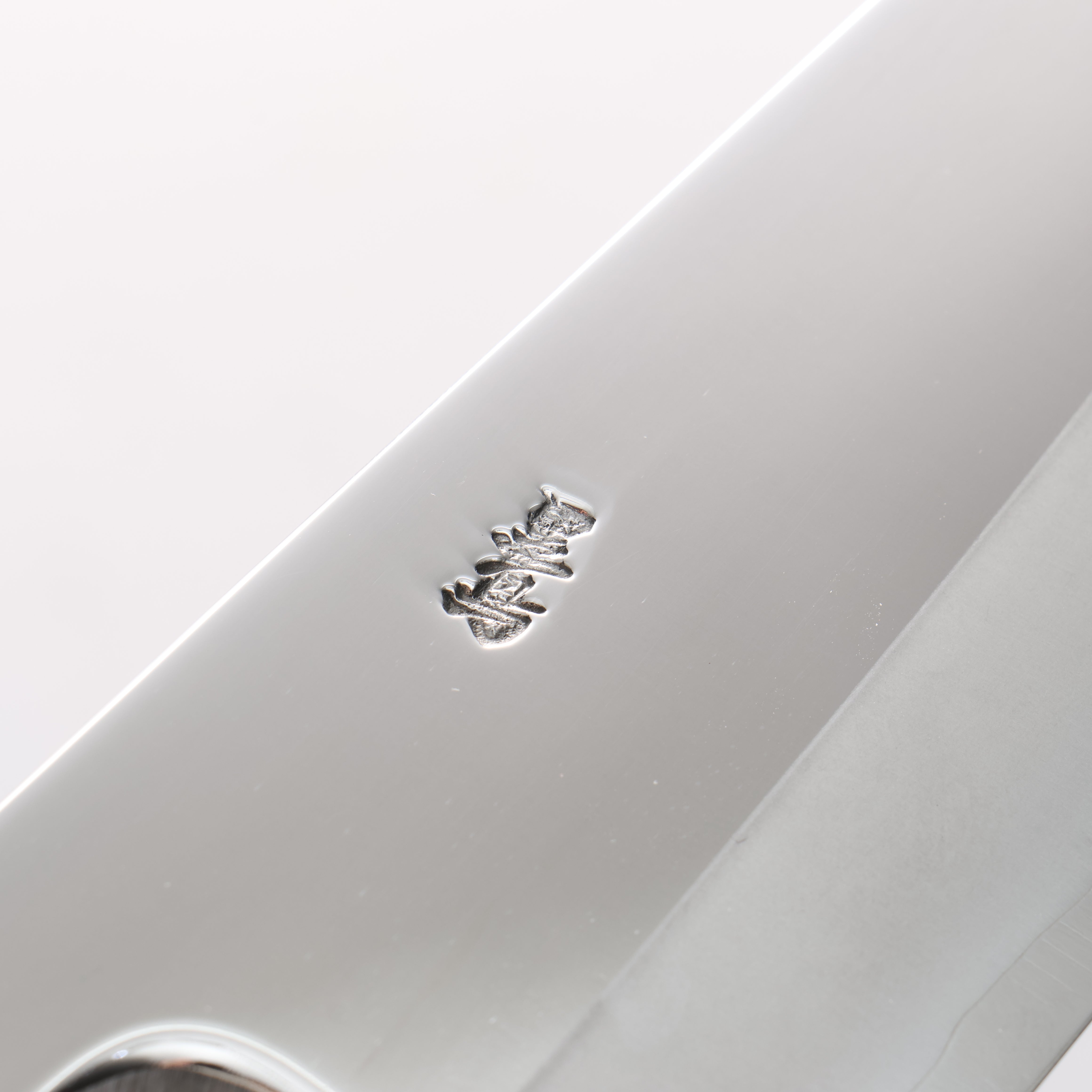 Kurotori Silver Steel No.3 Migaki Finished Deba 195mm Walnut Handle - Japanny - Best Japanese Knife
