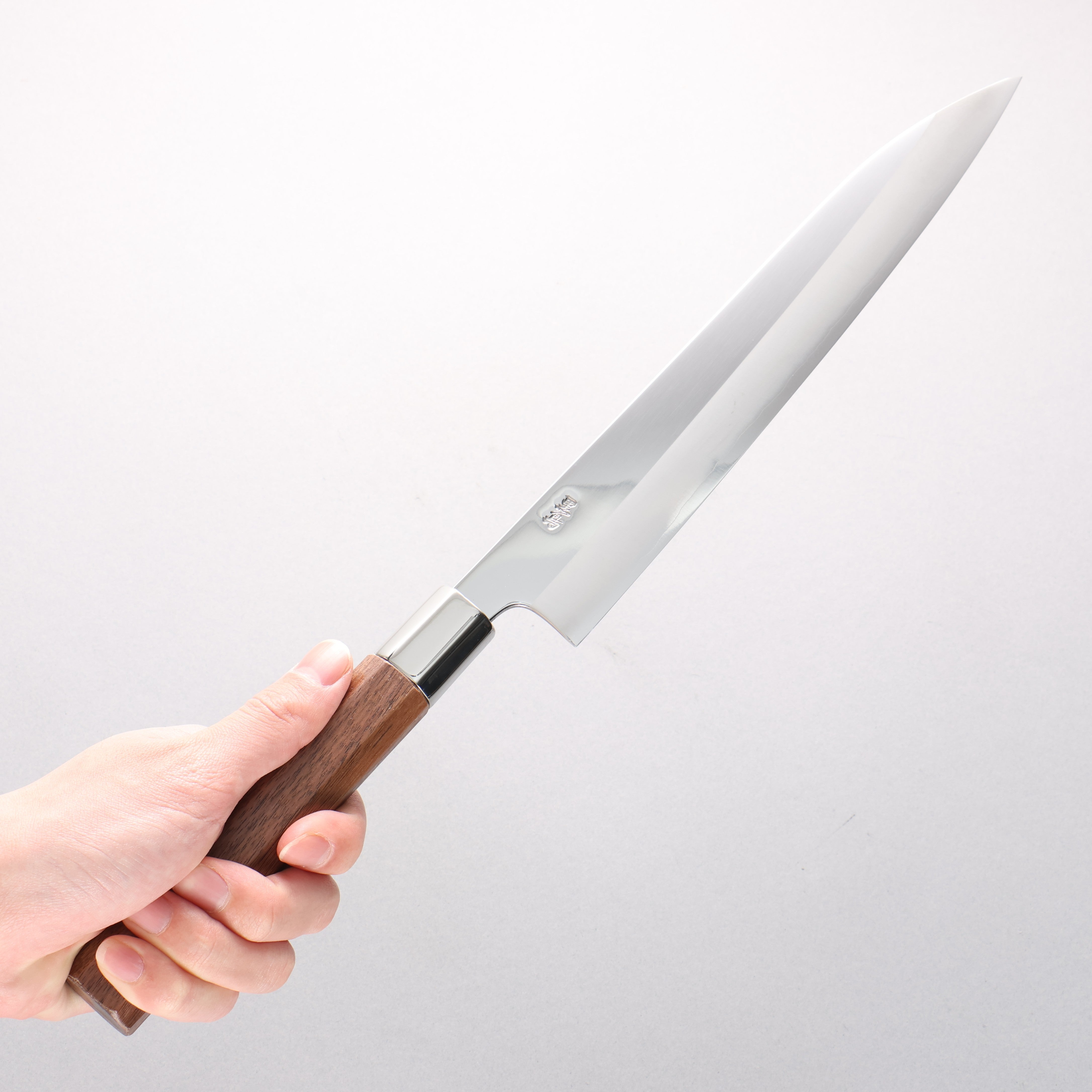 Kurotori Silver Steel No.3 Migaki Finished Yanagiba 255mm Walnut Handle - Japanny - Best Japanese Knife