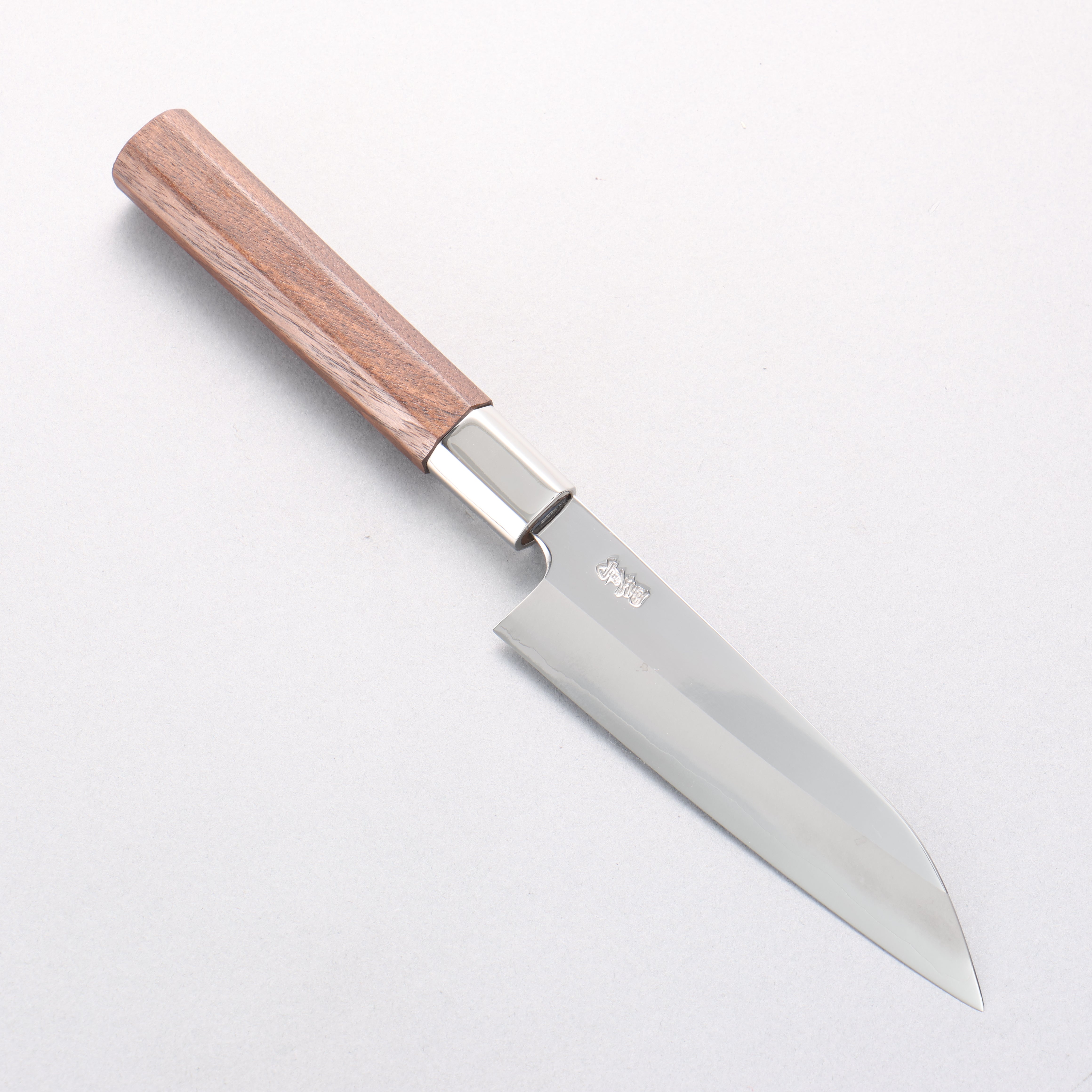 Kurotori Silver Steel No.3 Migaki Finished Western Style 135mm Walnut Handle - Japanny - Best Japanese Knife