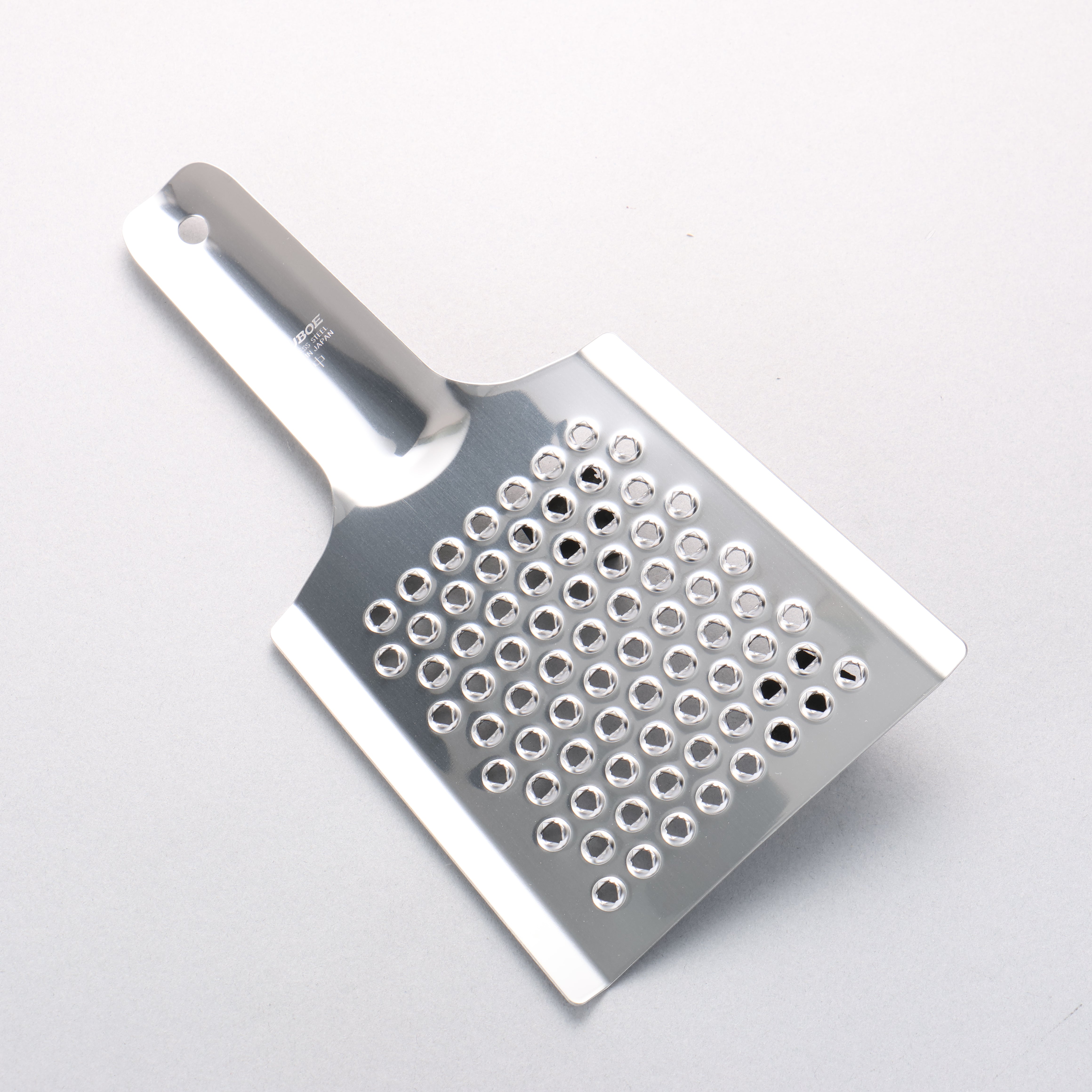 Tsuboe Big Onioroshi Grater Stainless Steel 123mm x 235mm M - Japanny - Best Japanese Knife